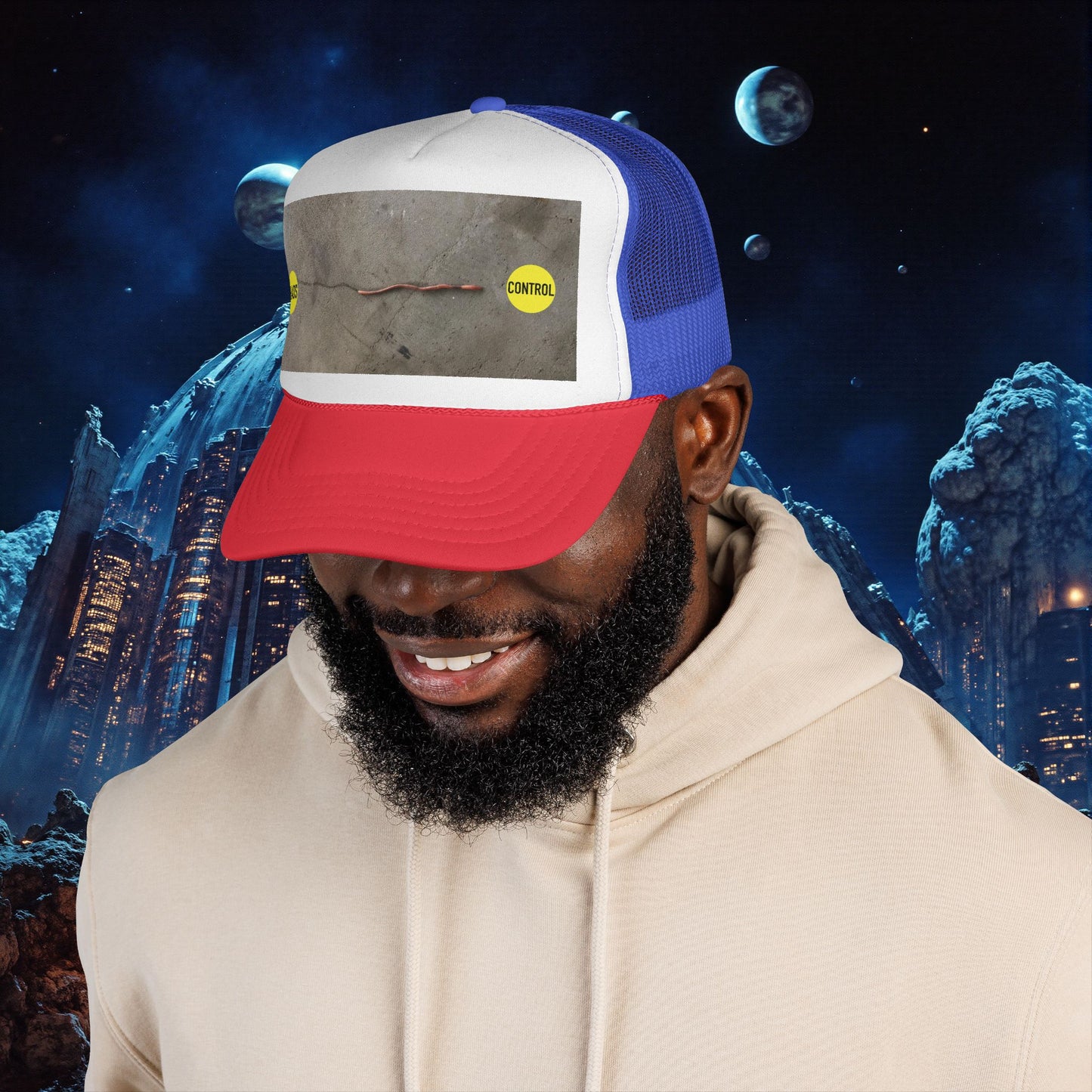 Trucker Hat | Control The Chaos Control The Worm