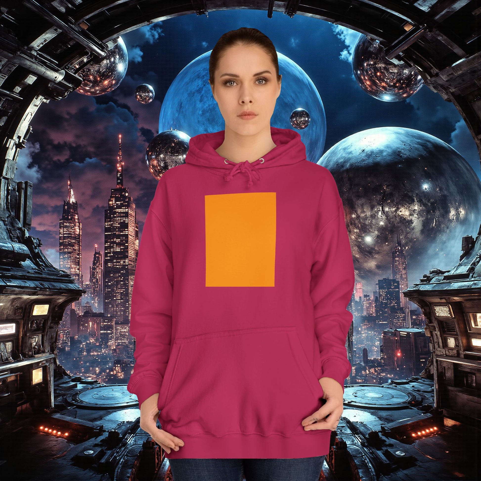 College Hoodie | Orange