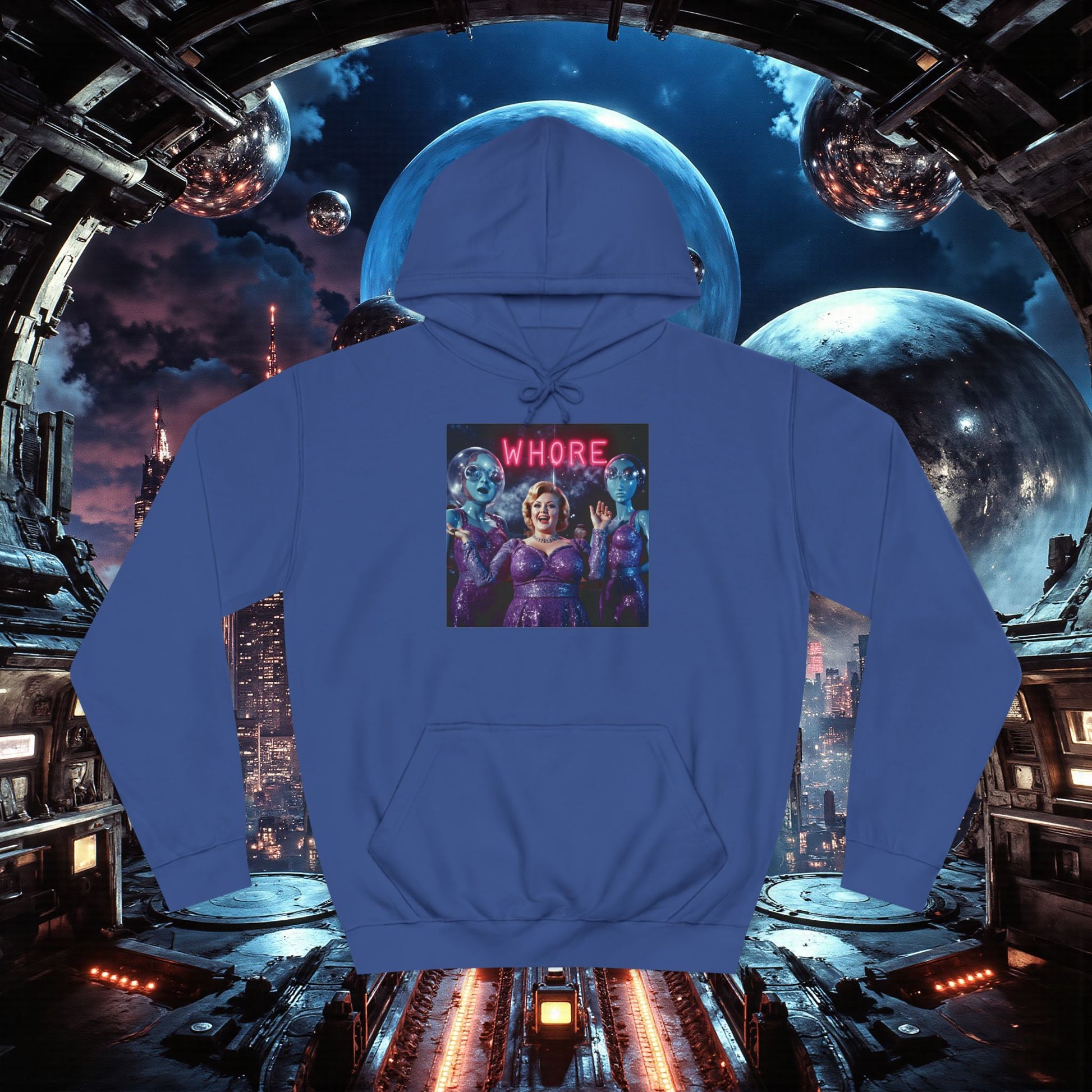 College Hoodie | WHORE
