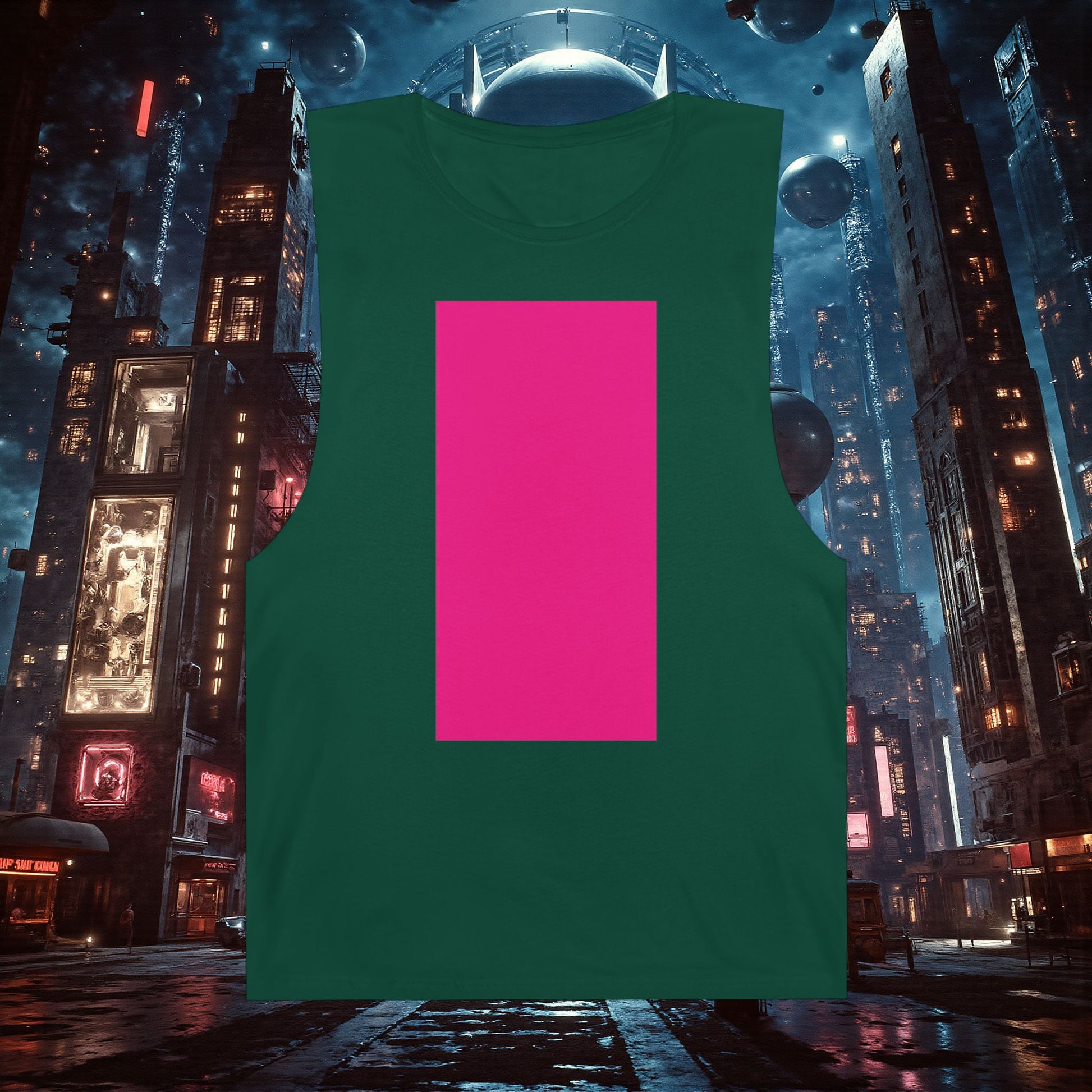 Muscle Tank | Bright Pink