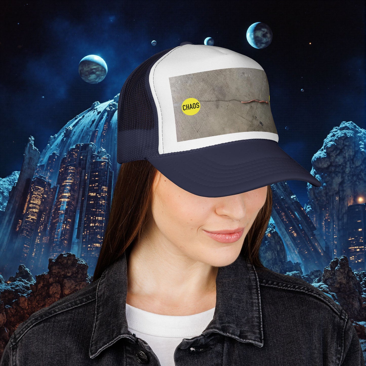 Trucker Hat | Control The Chaos Control The Worm