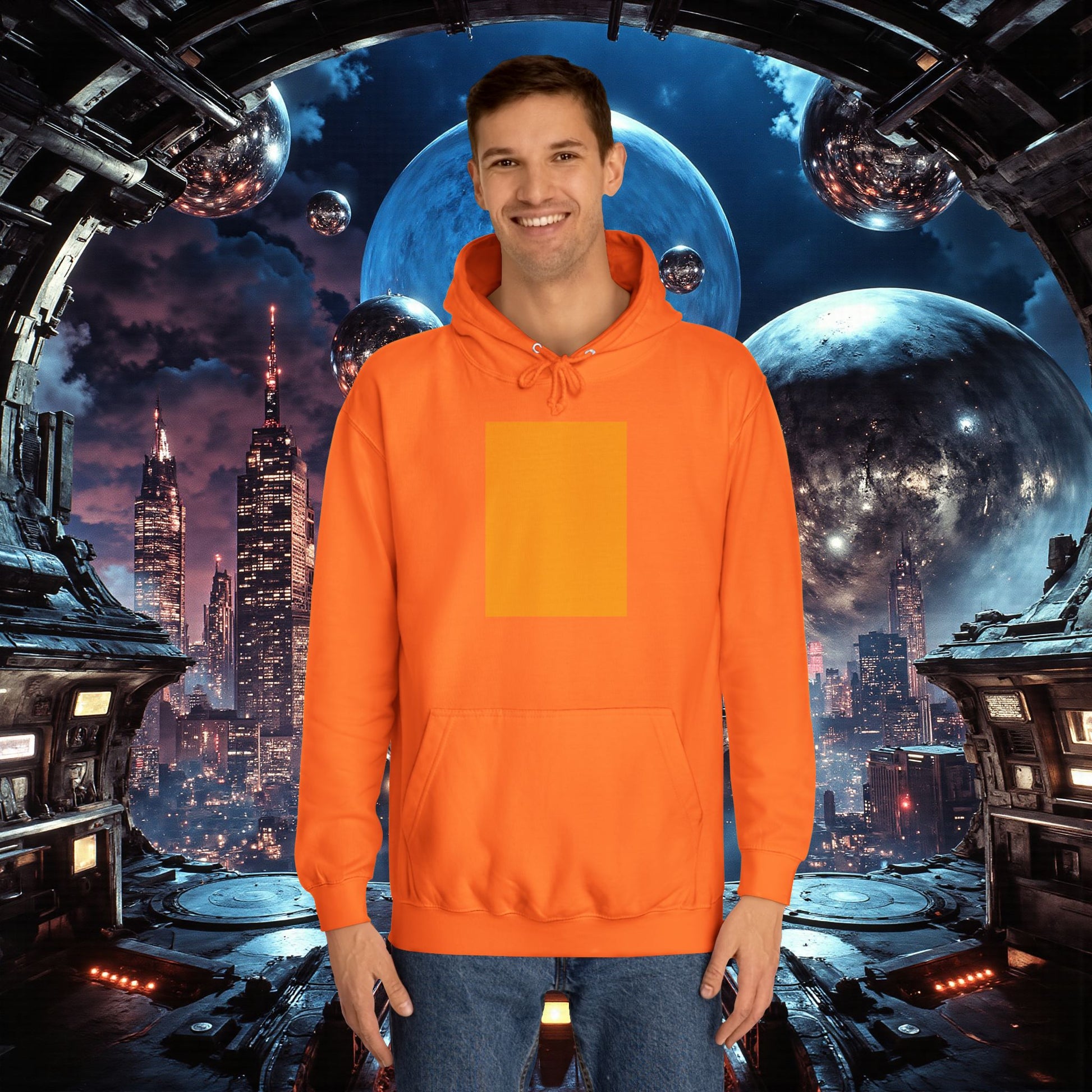 College Hoodie | Orange