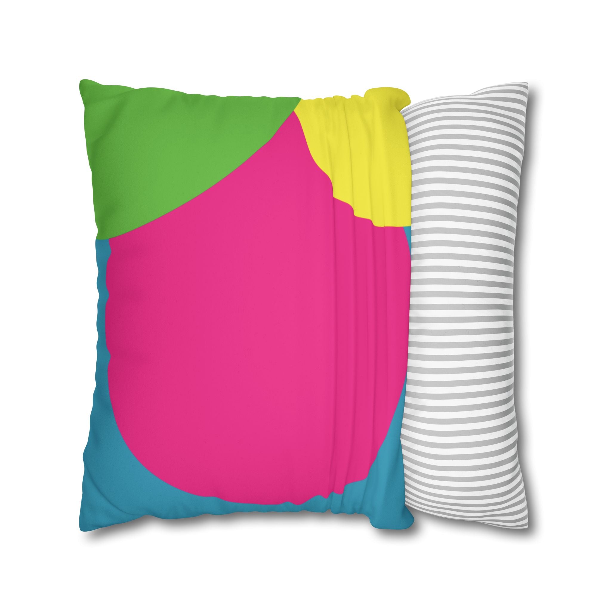 Pillow Case | Faux Suede | Color War