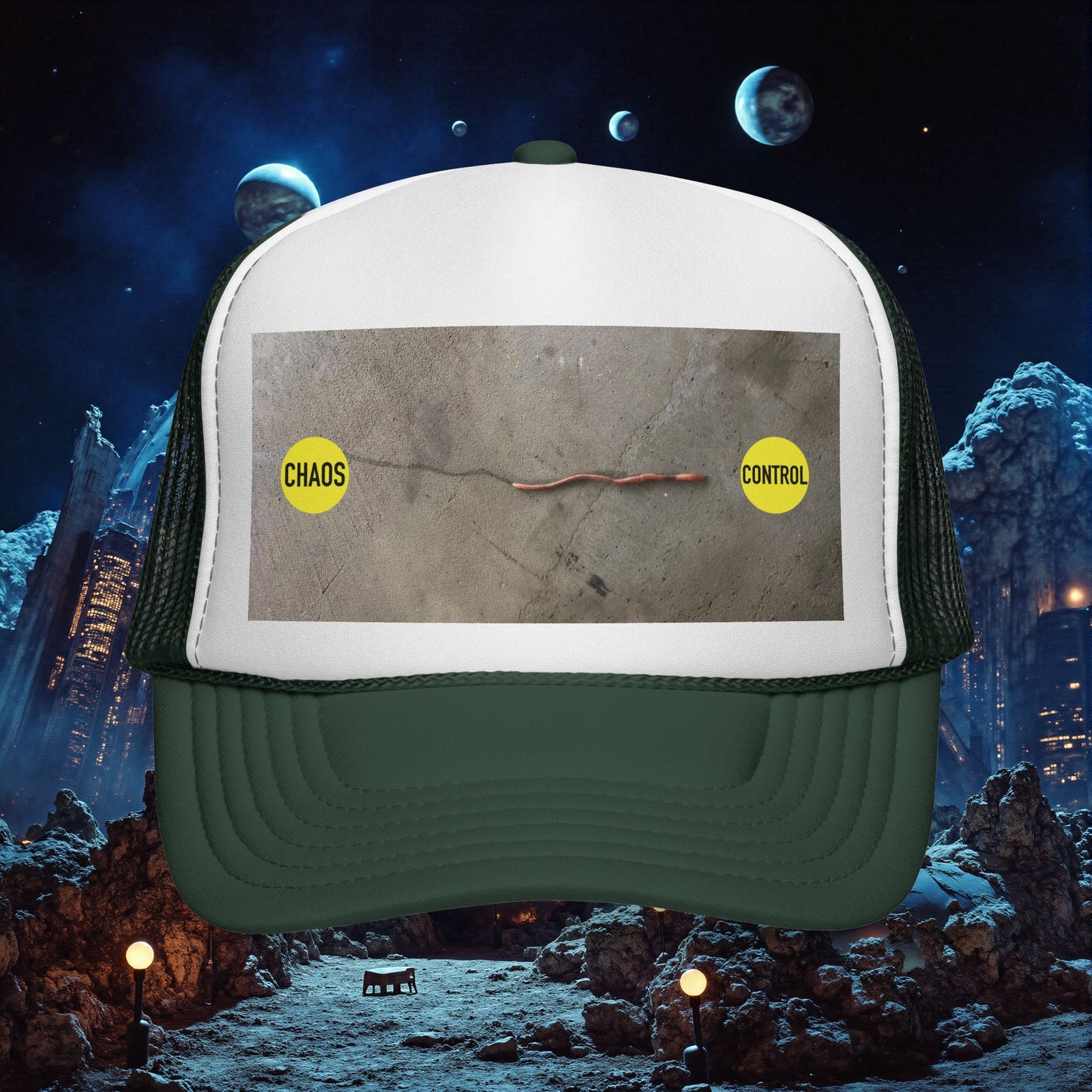 Trucker Hat | Control The Chaos Control The Worm