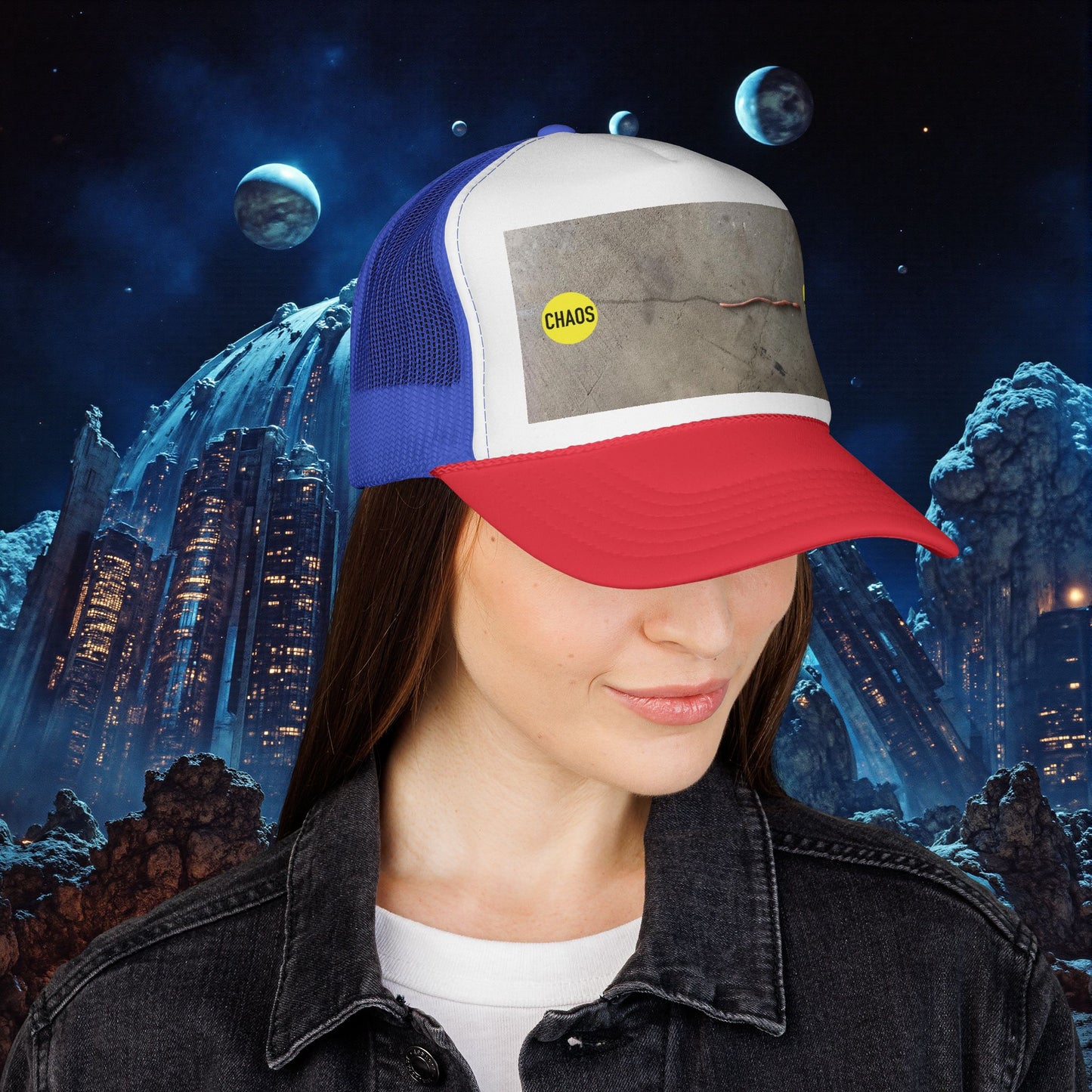 Trucker Hat | Control The Chaos Control The Worm