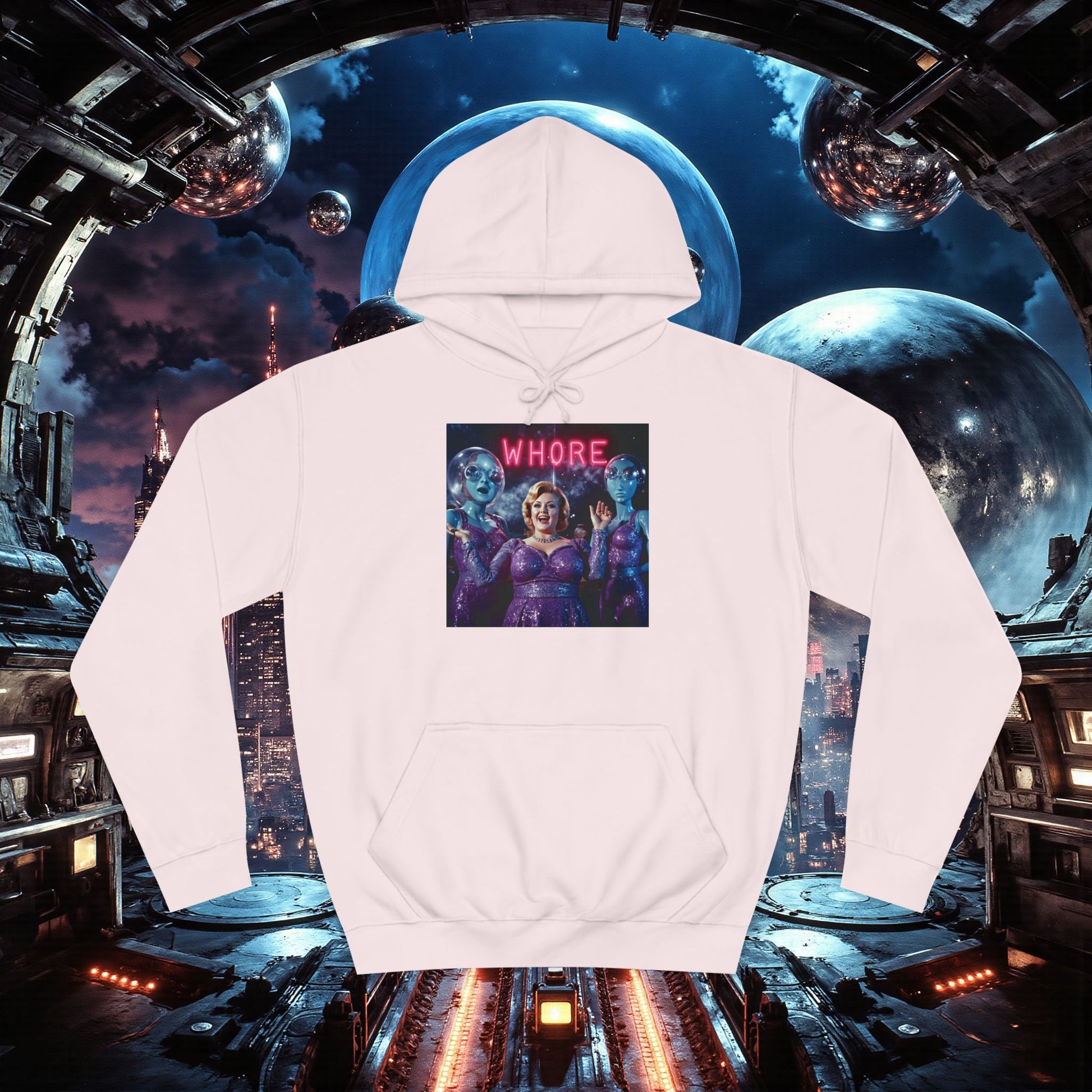 College Hoodie | WHORE