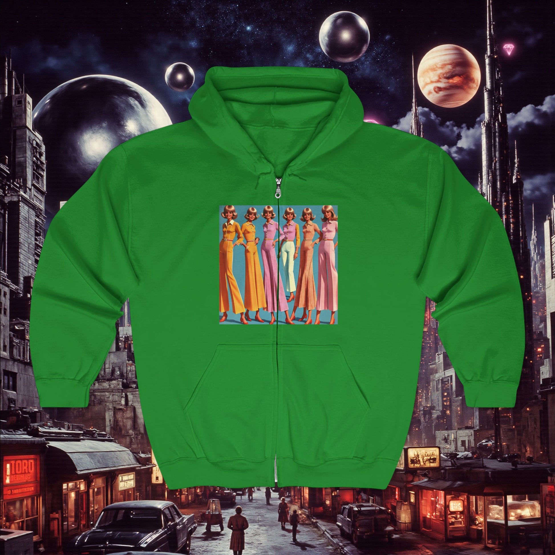Zip Hoodie | Legs For Day Trippers