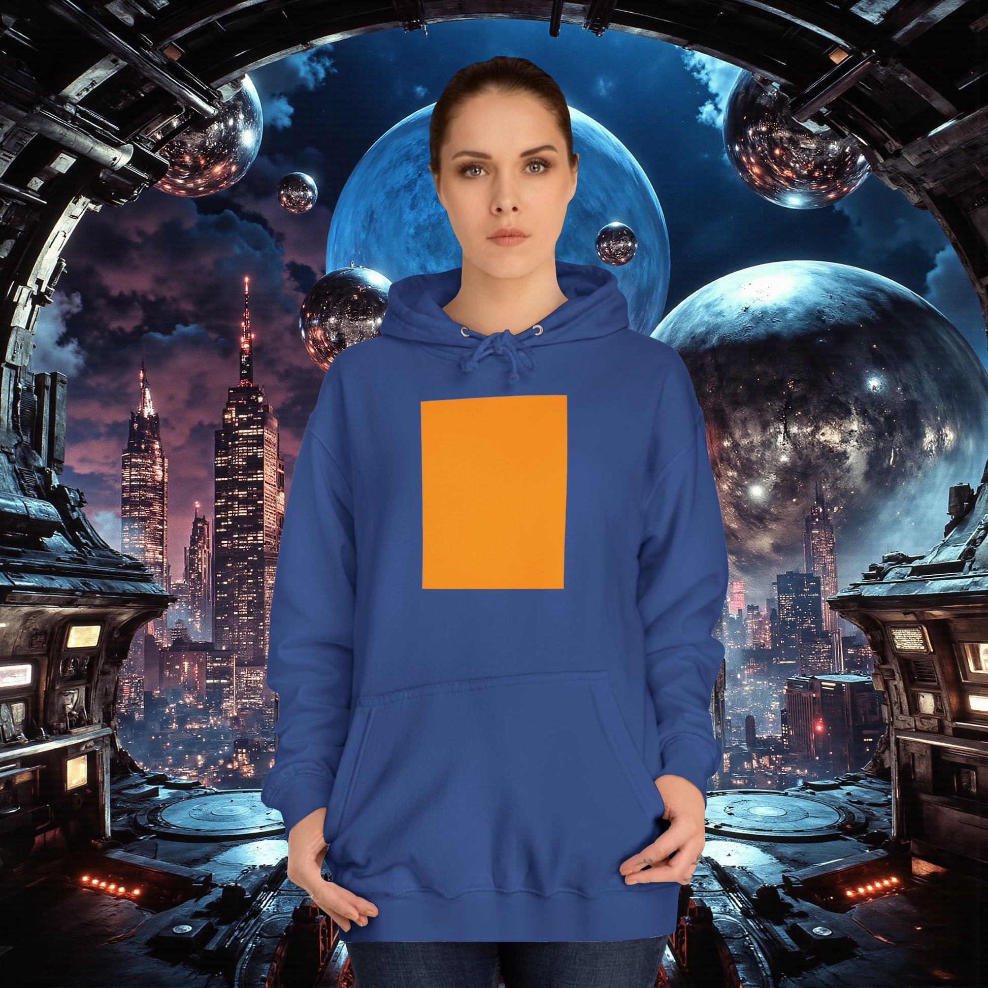 College Hoodie | Orange