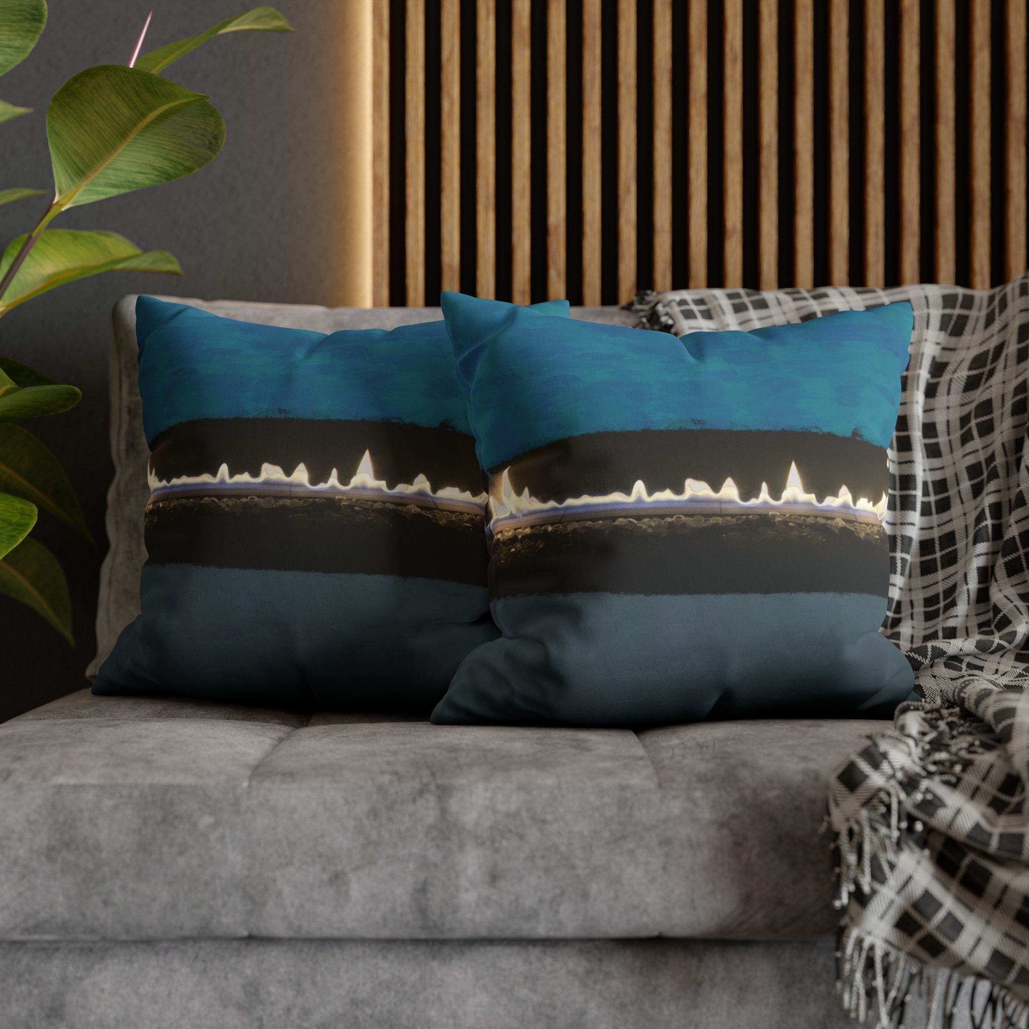 Pillow Case | Faux Suede | Matte Fire