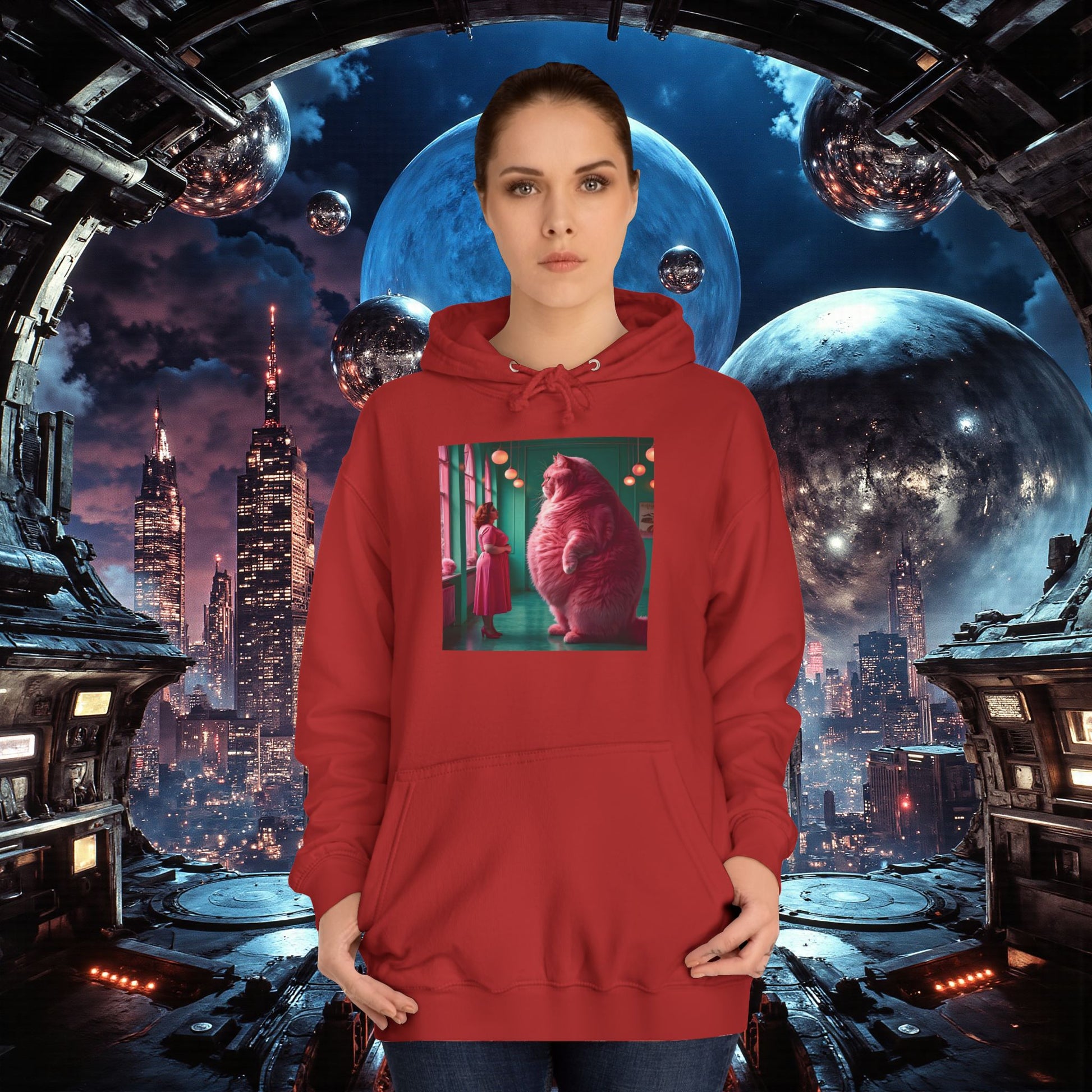 College Hoodie | Pink Pussy