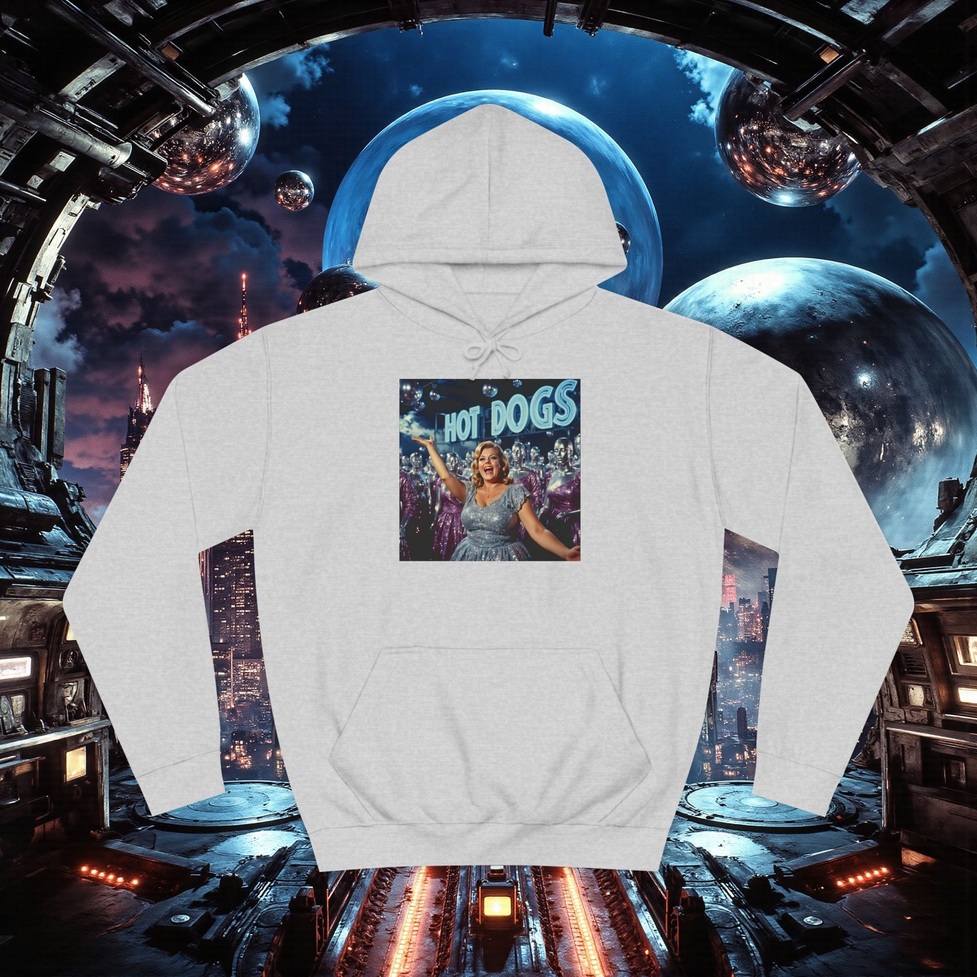 College Hoodie | Hot Dogs