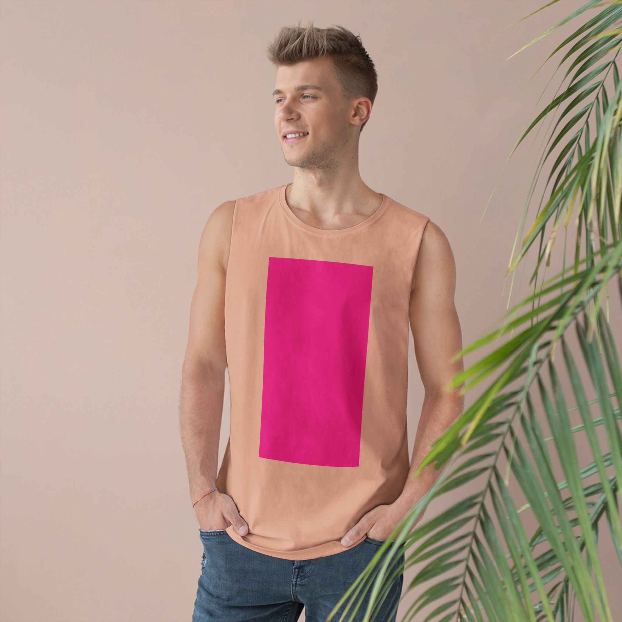 Muscle Tank | Bright Pink
