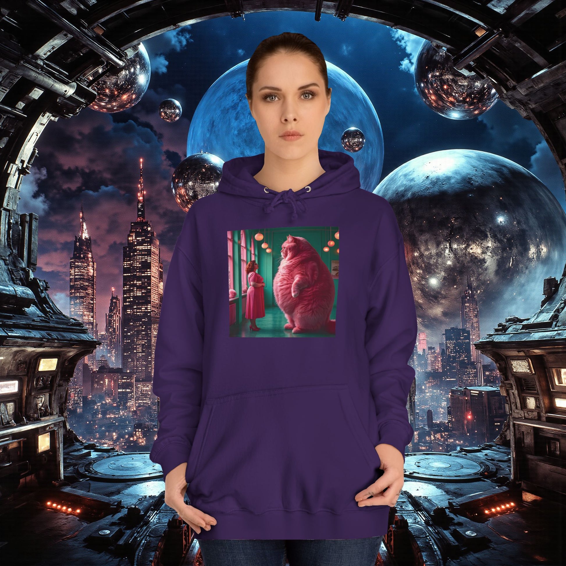 College Hoodie | Pink Pussy