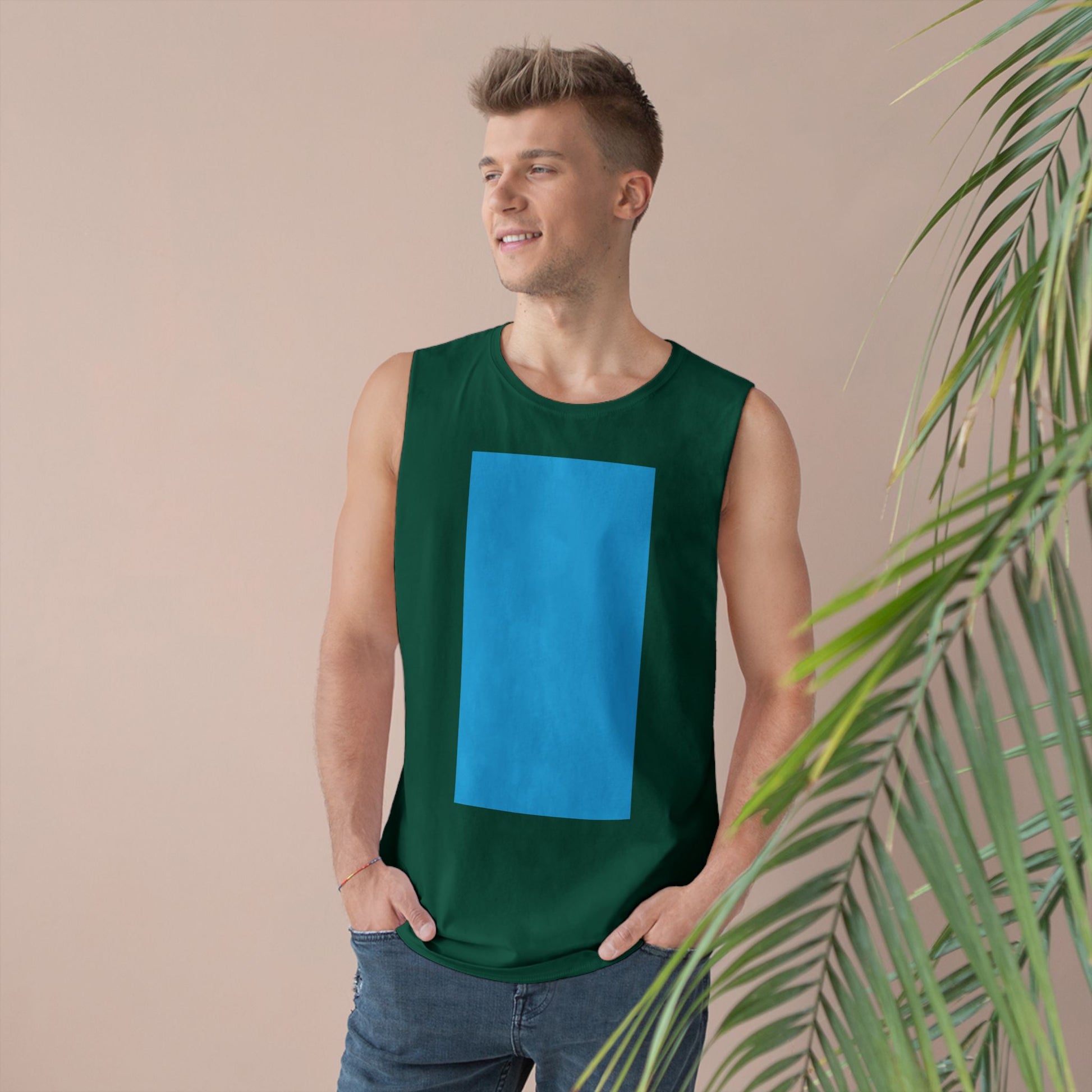 Muscle Tank | Bright Blue