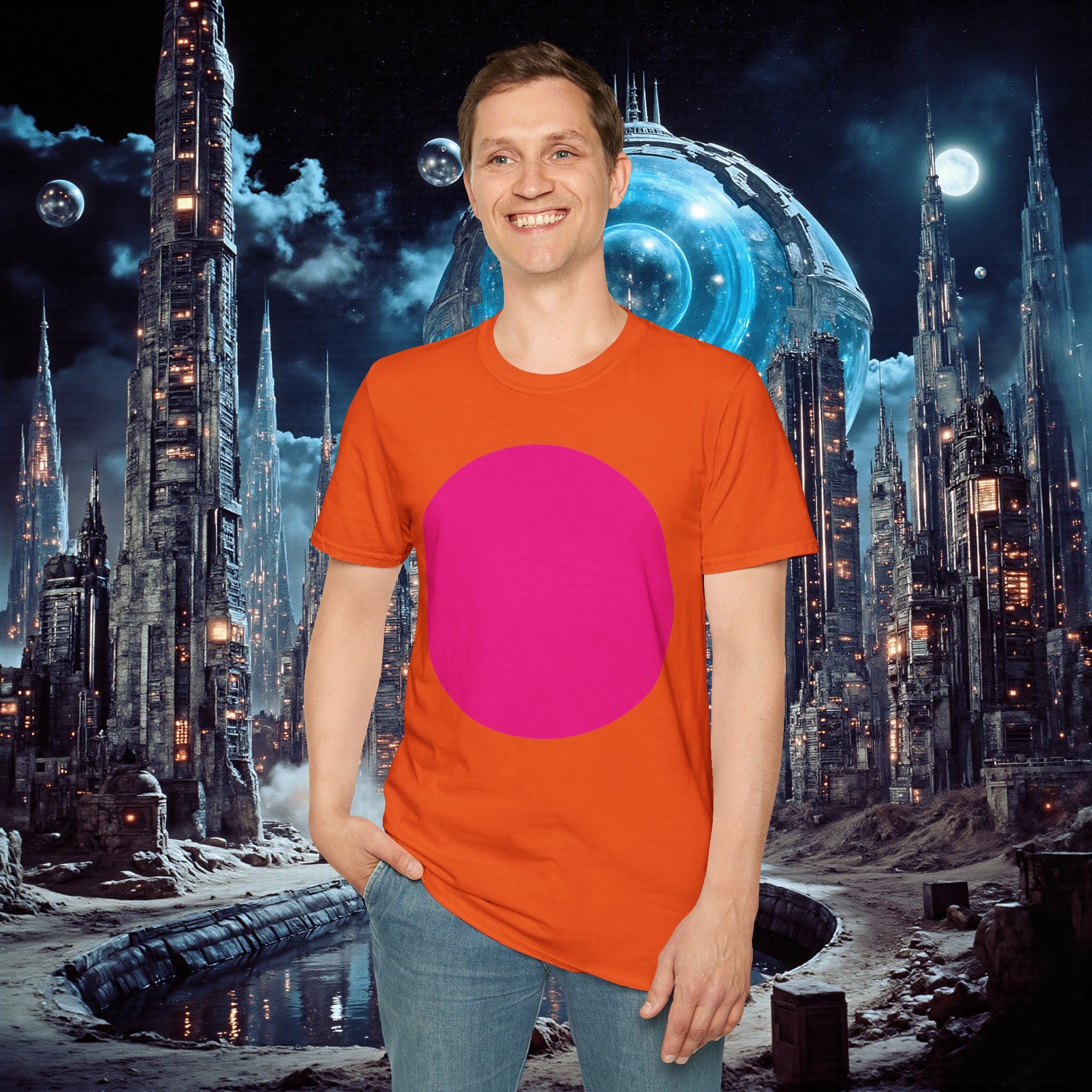 T-Shirt | Bright Pink