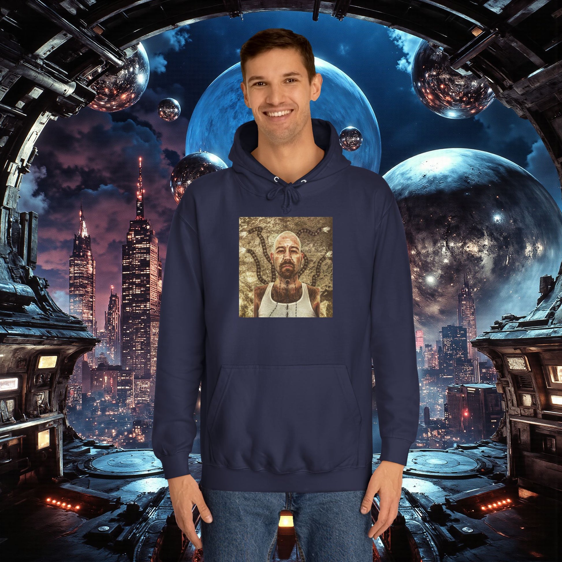 College Hoodie | The End | I Am Adrammelech