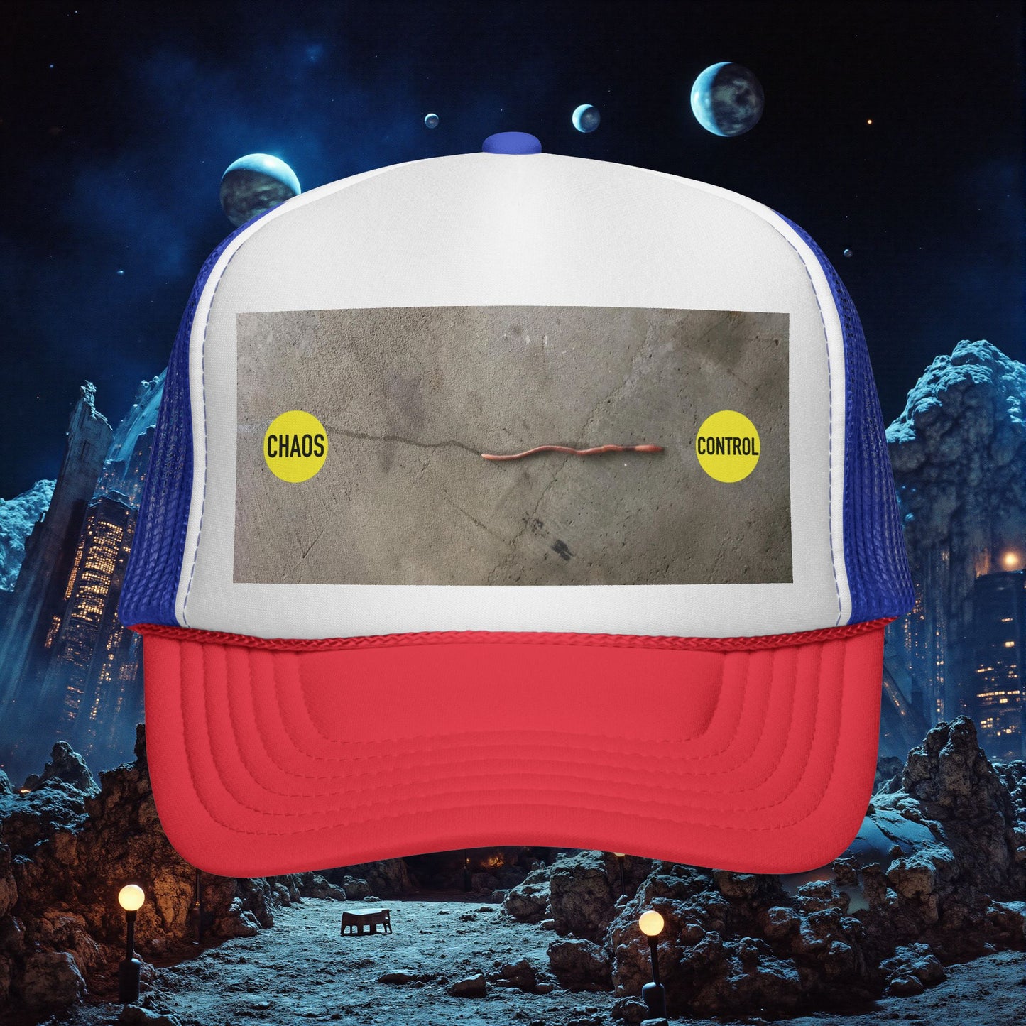 Trucker Hat | Control The Chaos Control The Worm