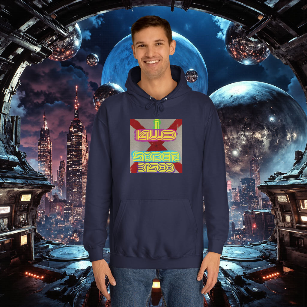 College Hoodie | I Killed Spider Disco