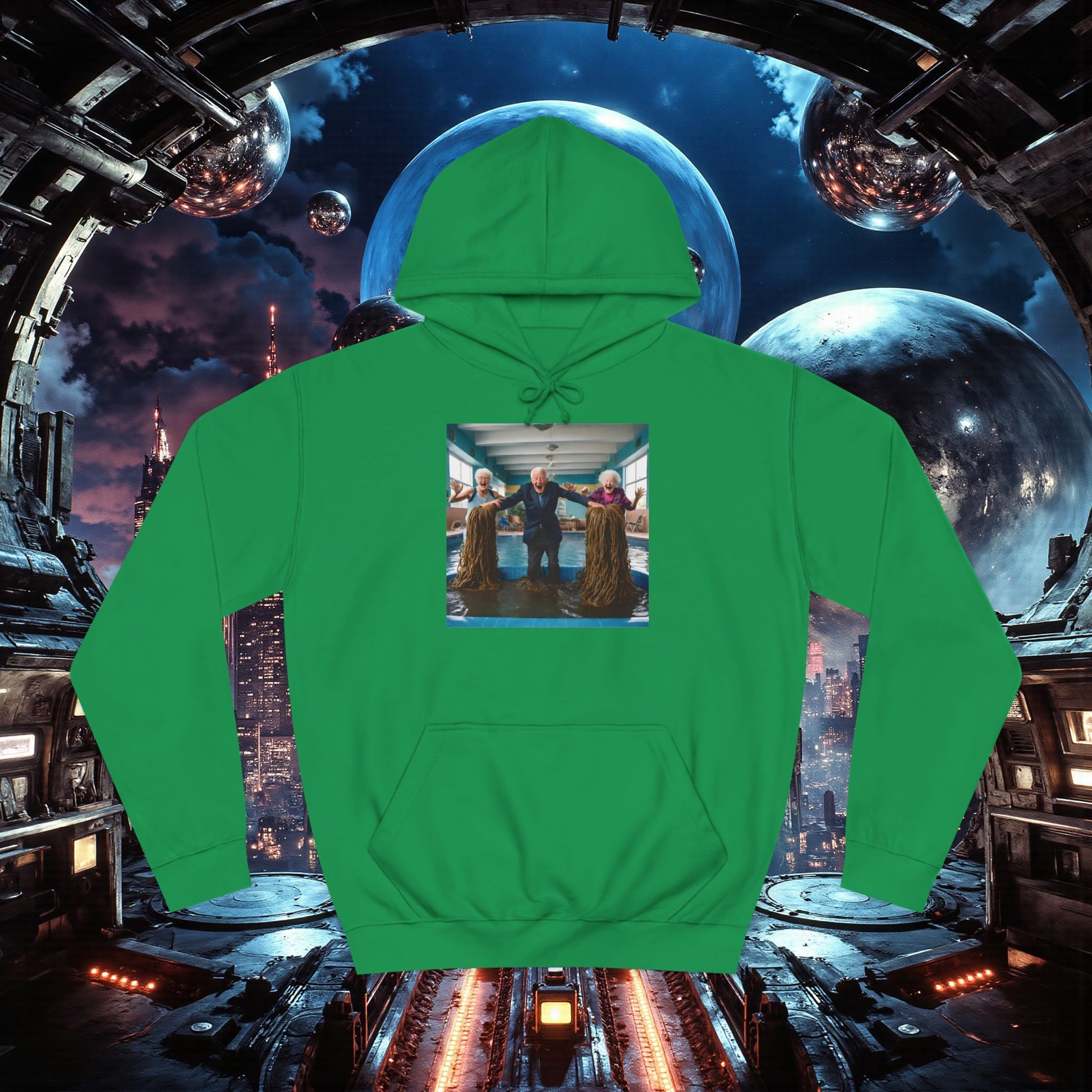 College Hoodie | Grandpa's Worm