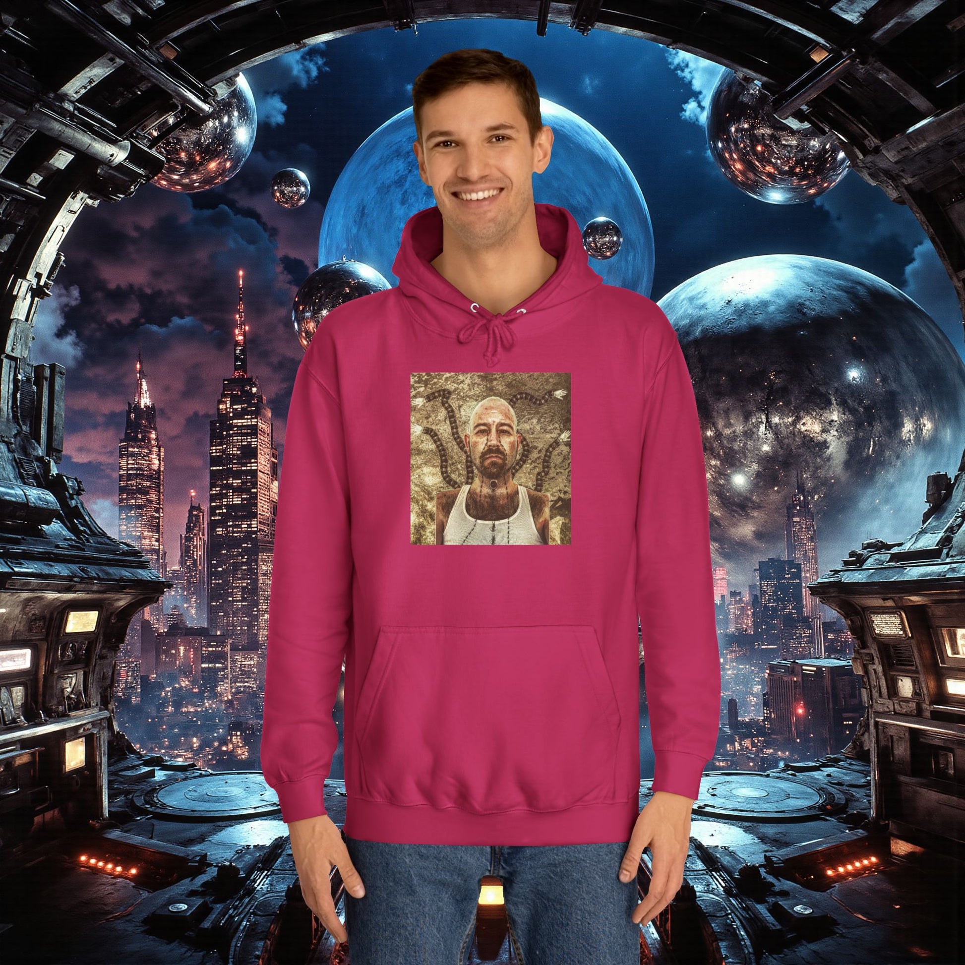 College Hoodie | The End | I Am Adrammelech