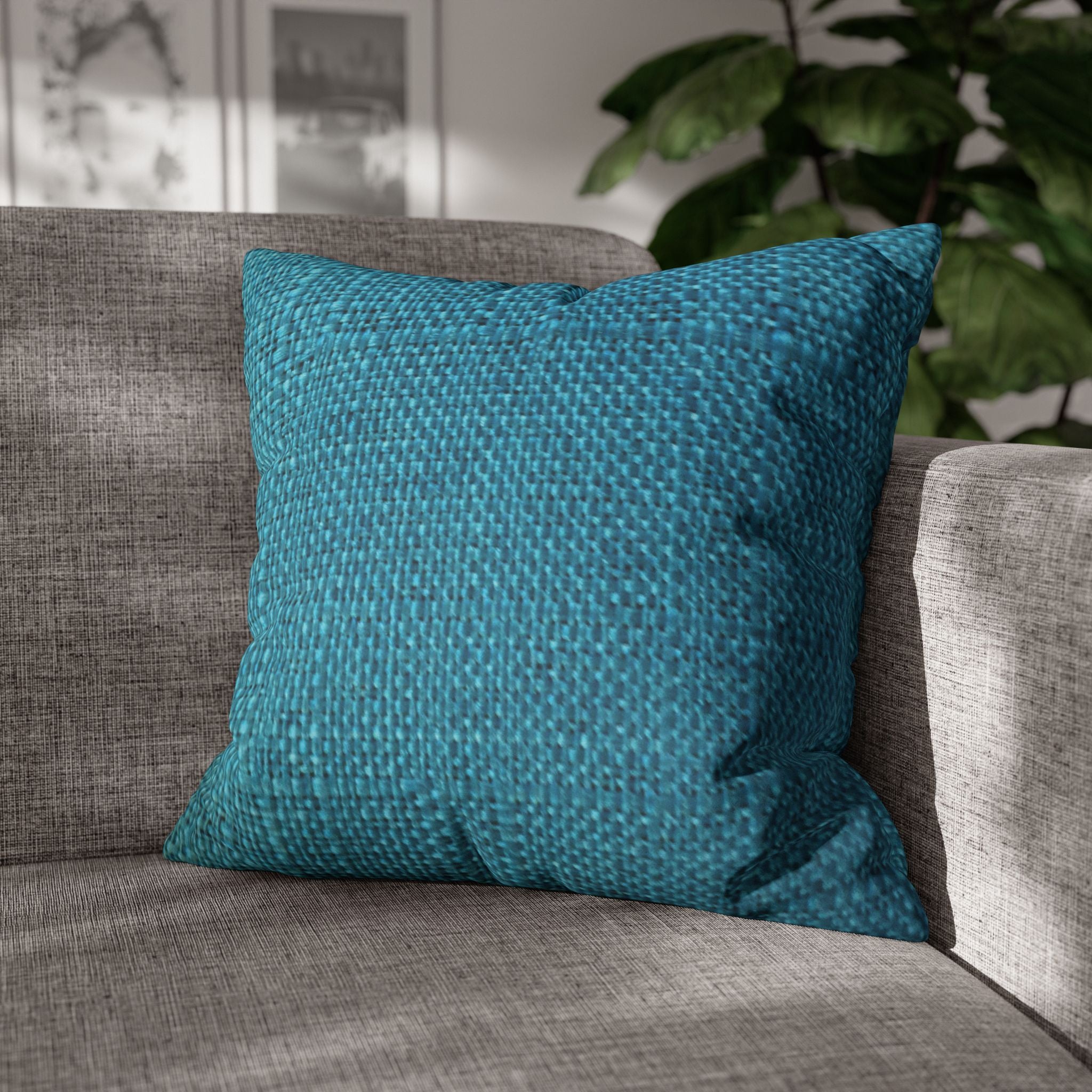 Pillow Case | Faux Suede | Stitch