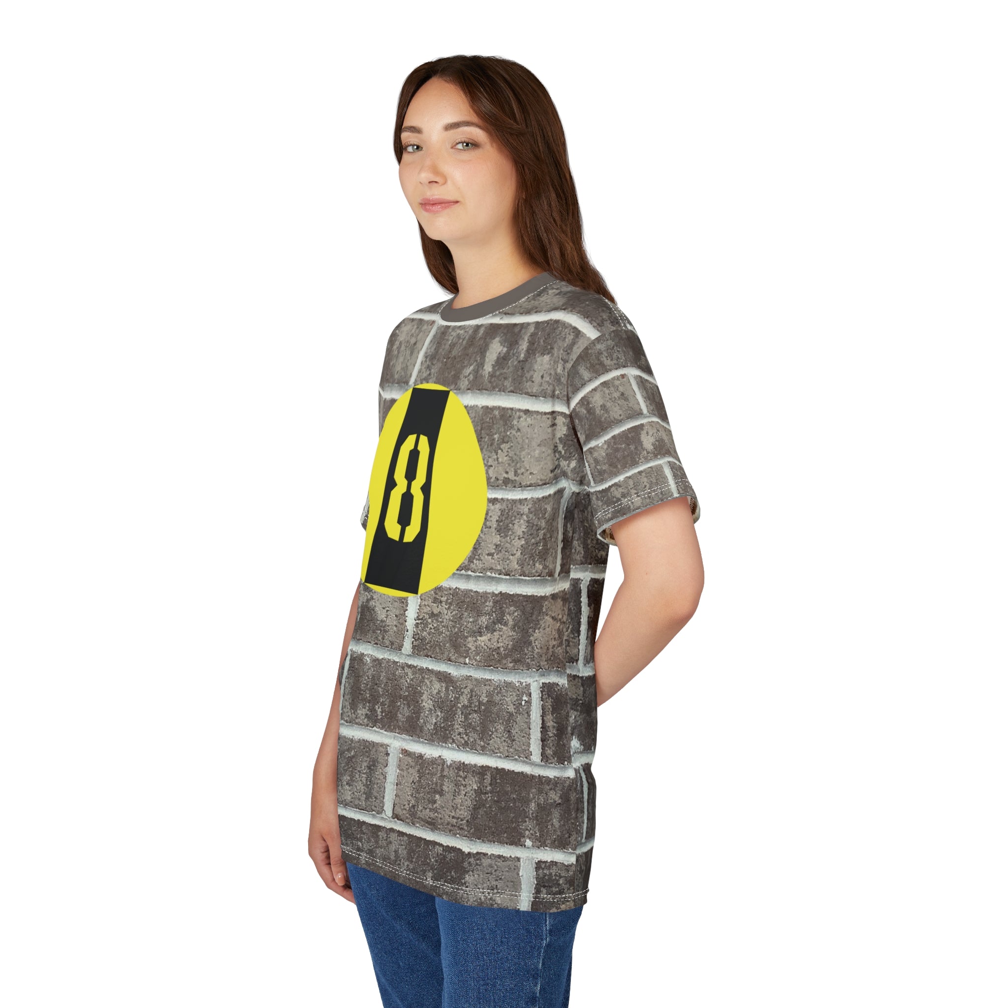 AOP Shirt | Brick Road 8 | Black