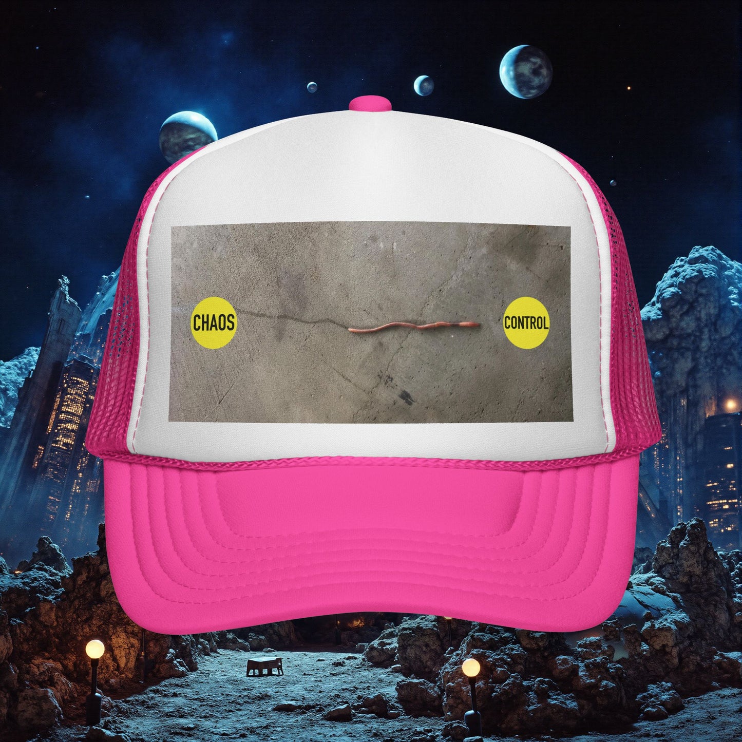 Trucker Hat | Control The Chaos Control The Worm