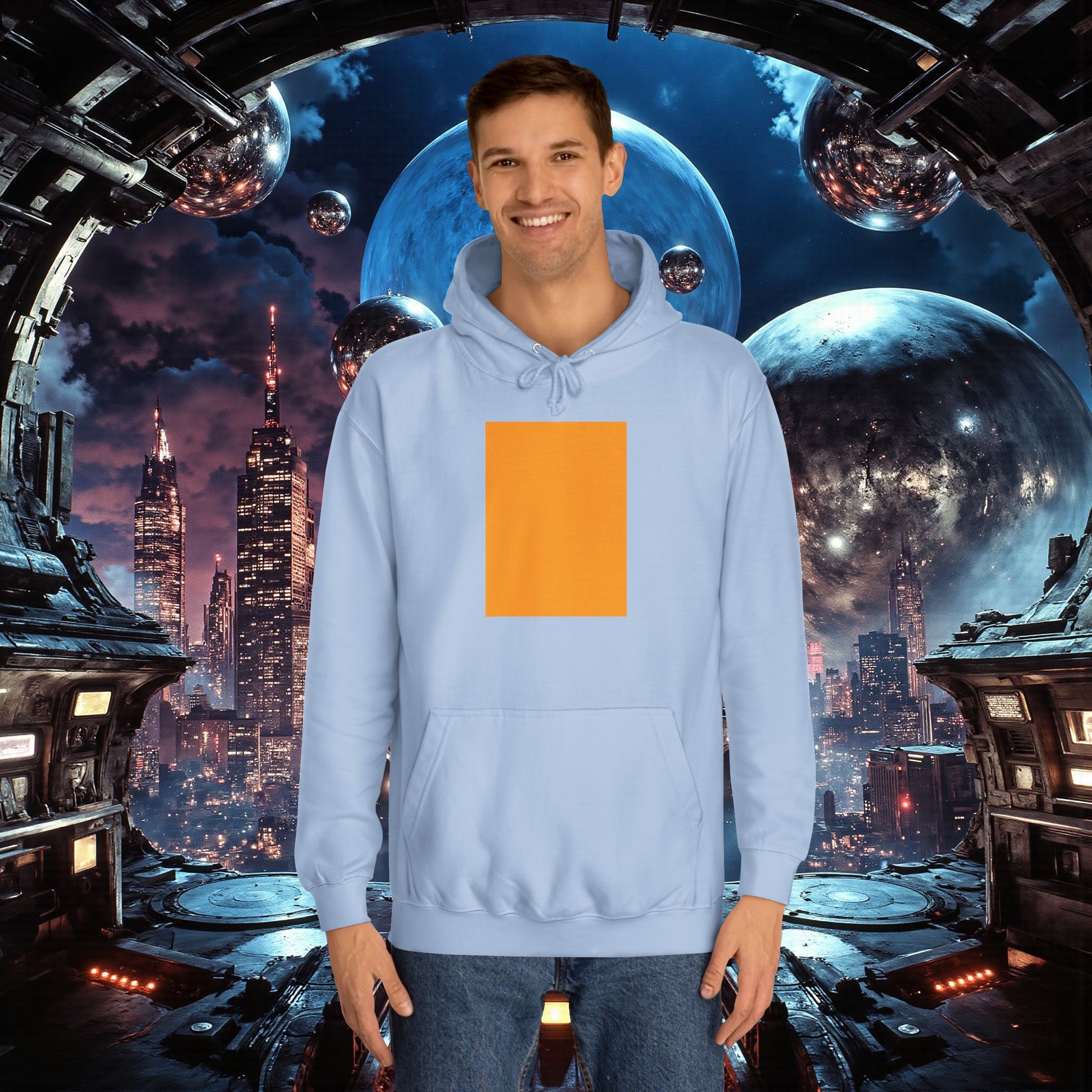 College Hoodie | Orange