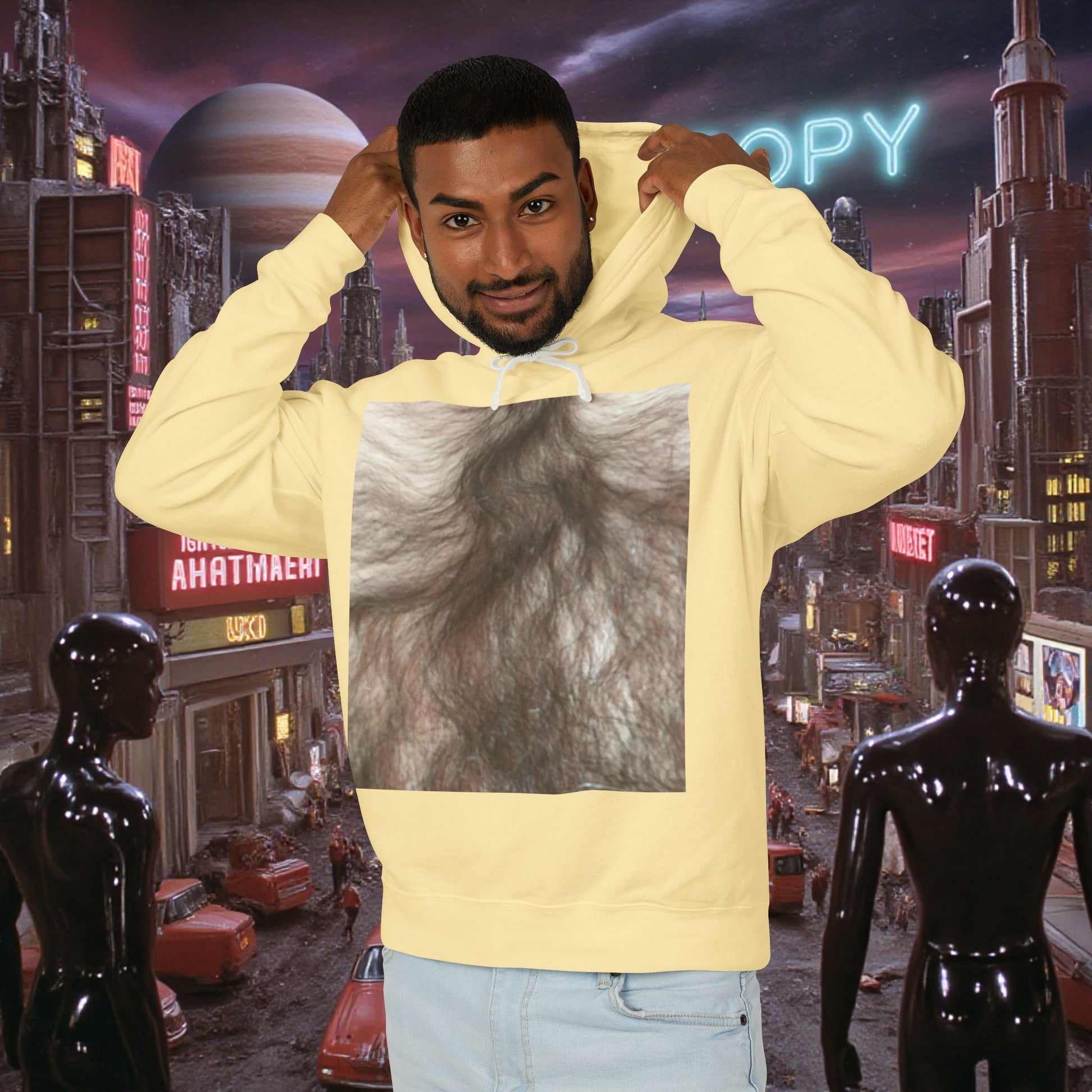 Hoodie Sweatshirt | Hairy Tie Camo
