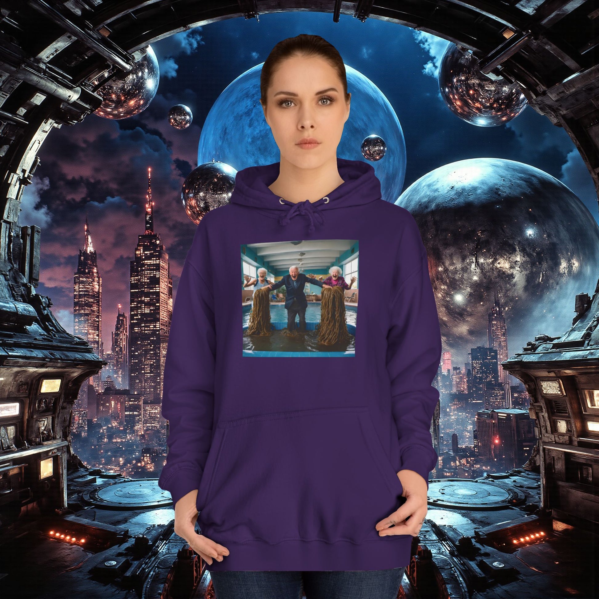 College Hoodie | Grandpa's Worm
