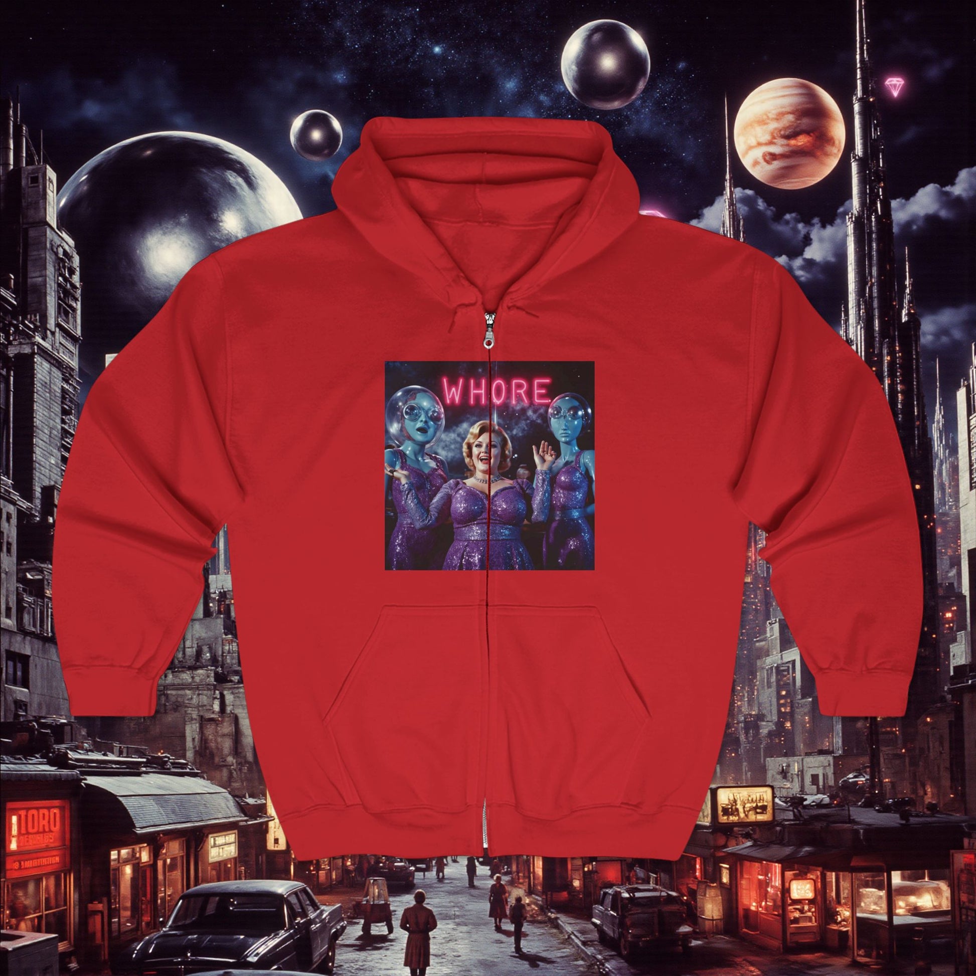 Zip Hoodie | WHORE
