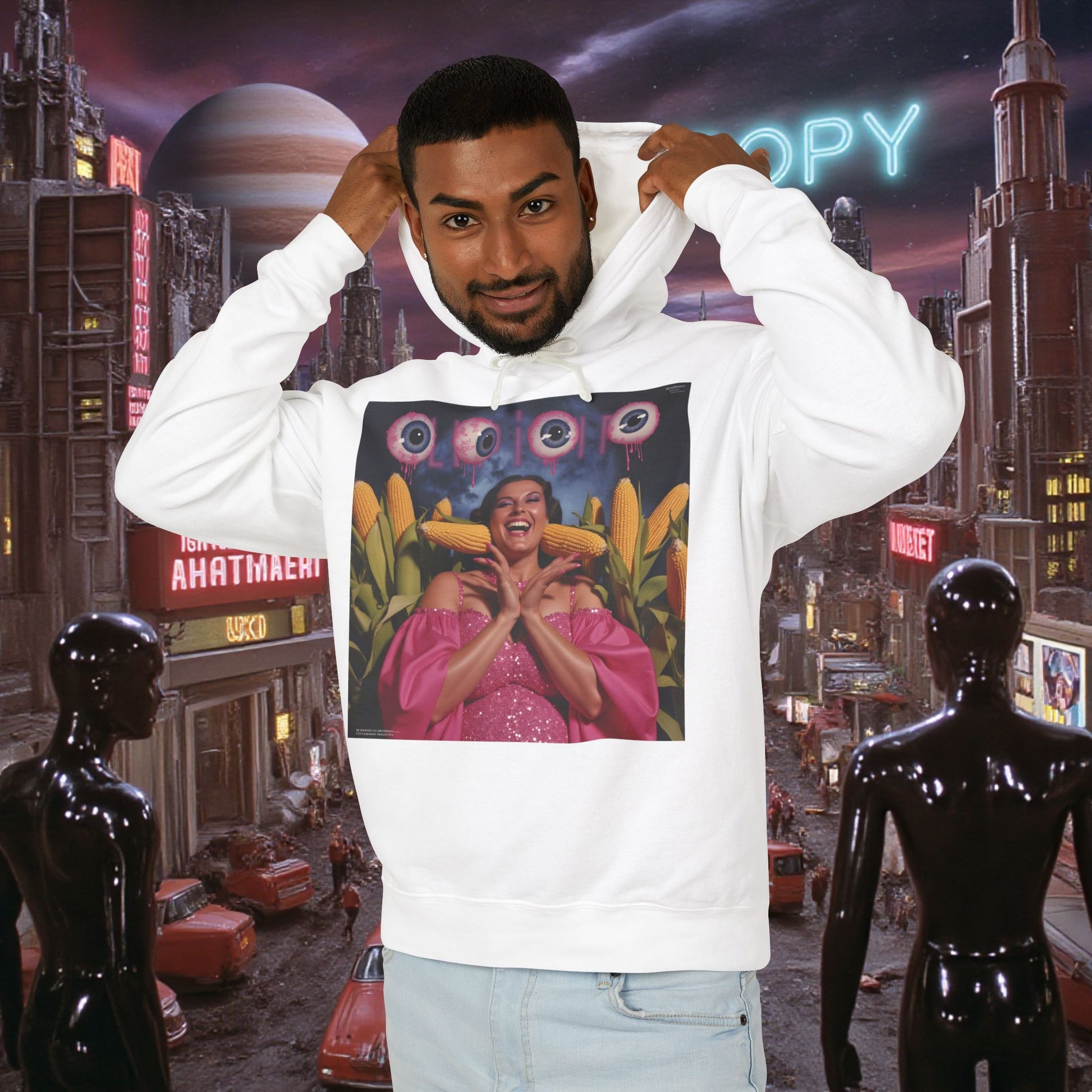 Hoodie Sweatshirt | Eyes & Ears of Corn