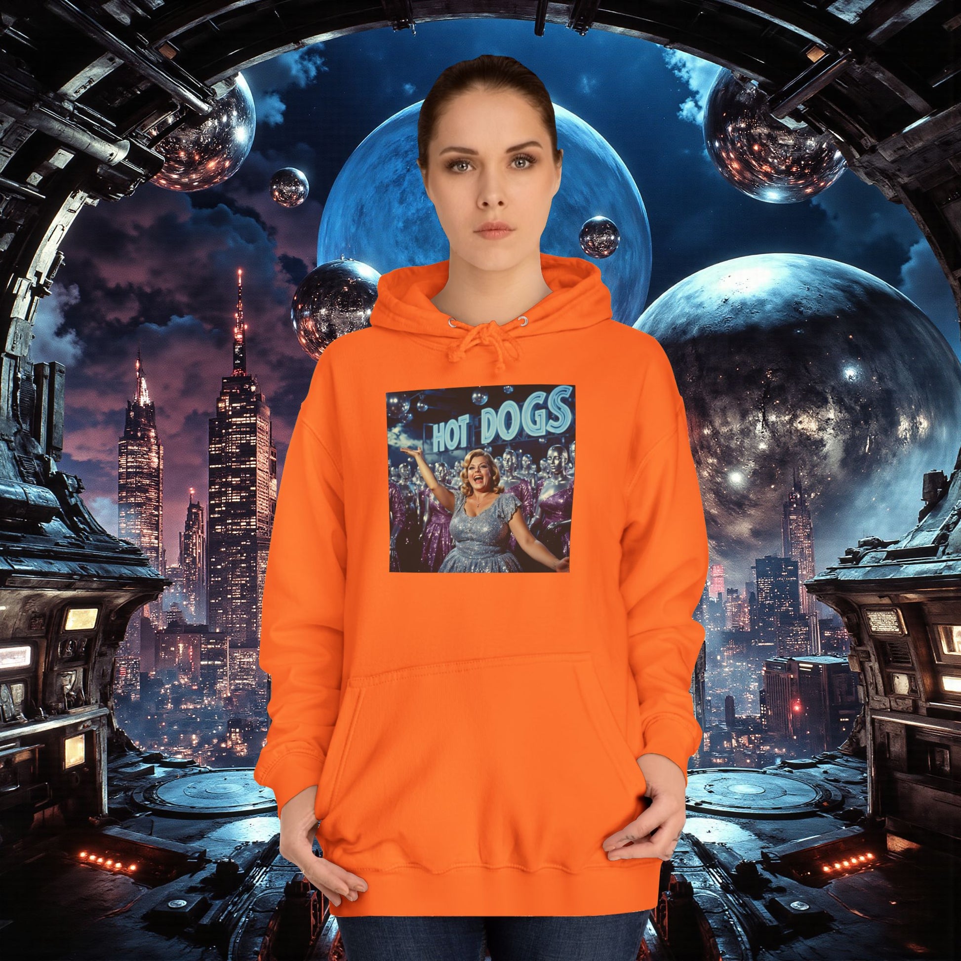 College Hoodie | Hot Dogs