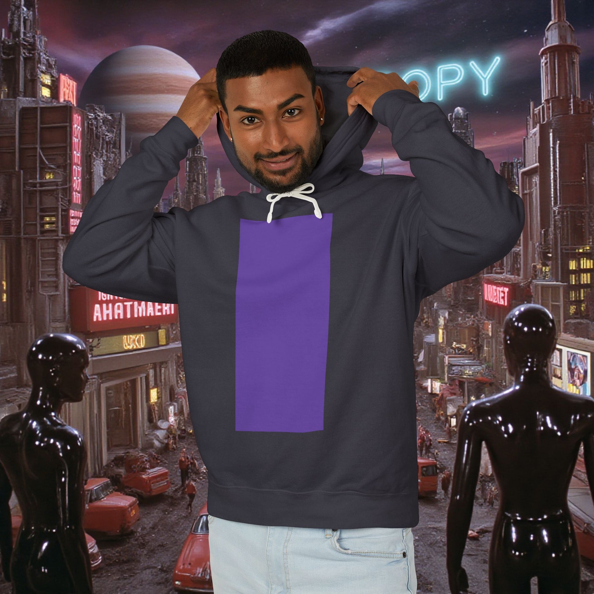 Hoodie Sweatshirt | Purple