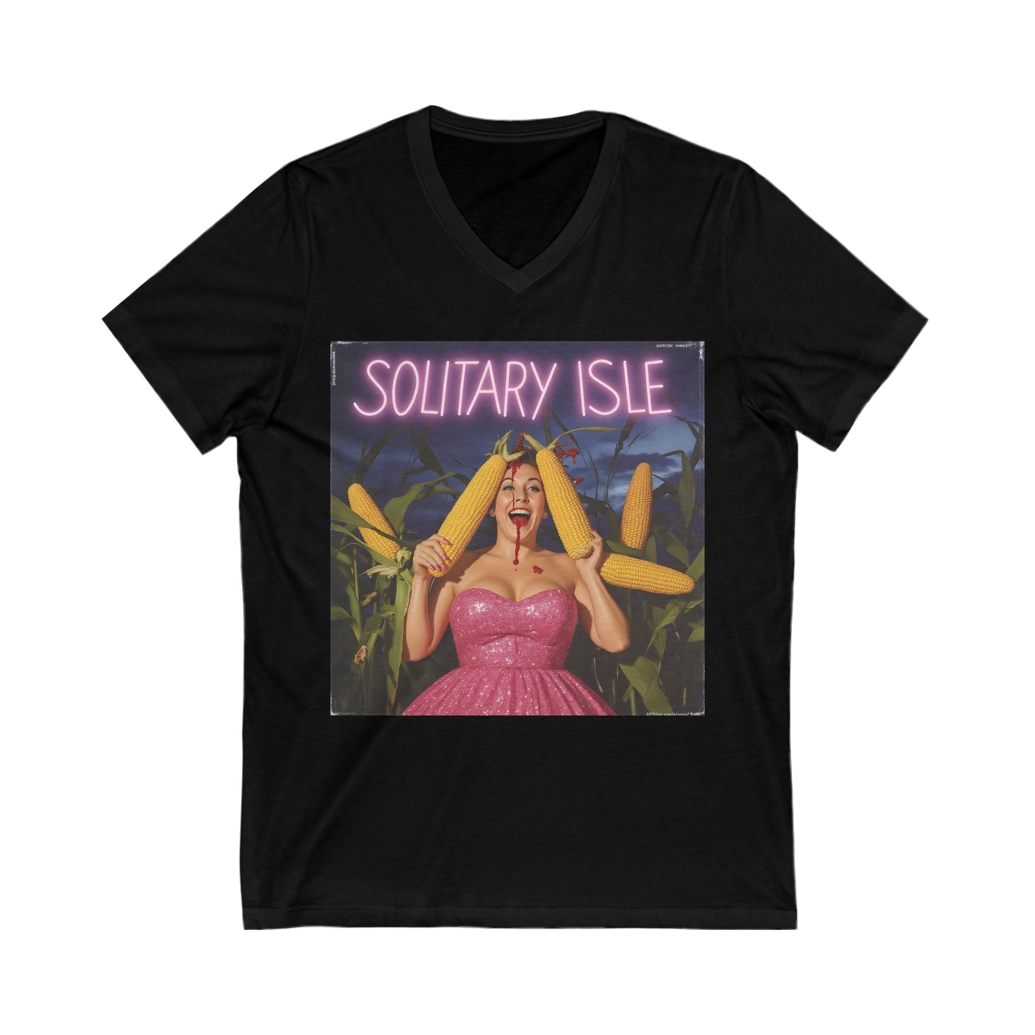 V-Neck T-Shirt | SOLITARY ISLE CORN