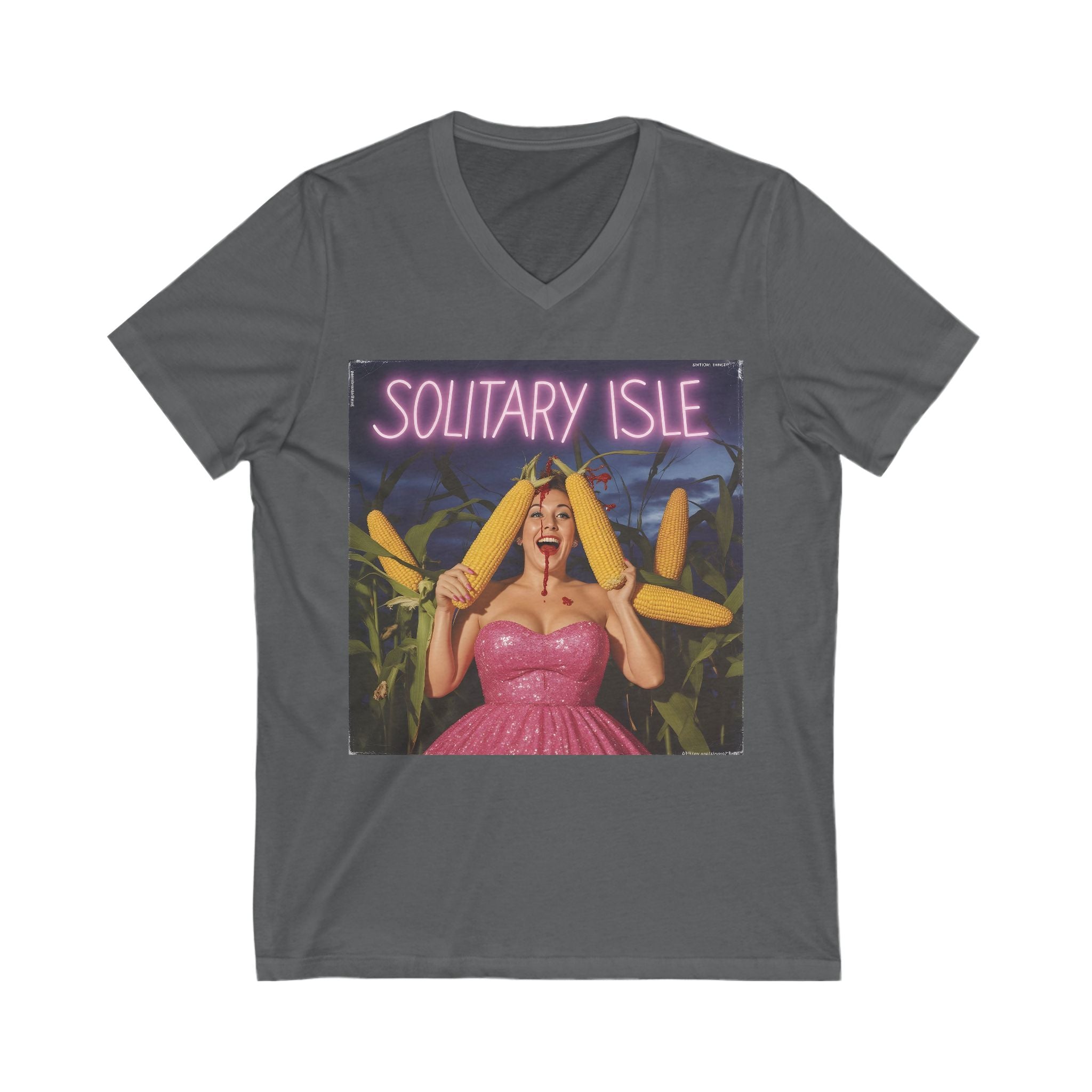V-Neck T-Shirt | SOLITARY ISLE CORN