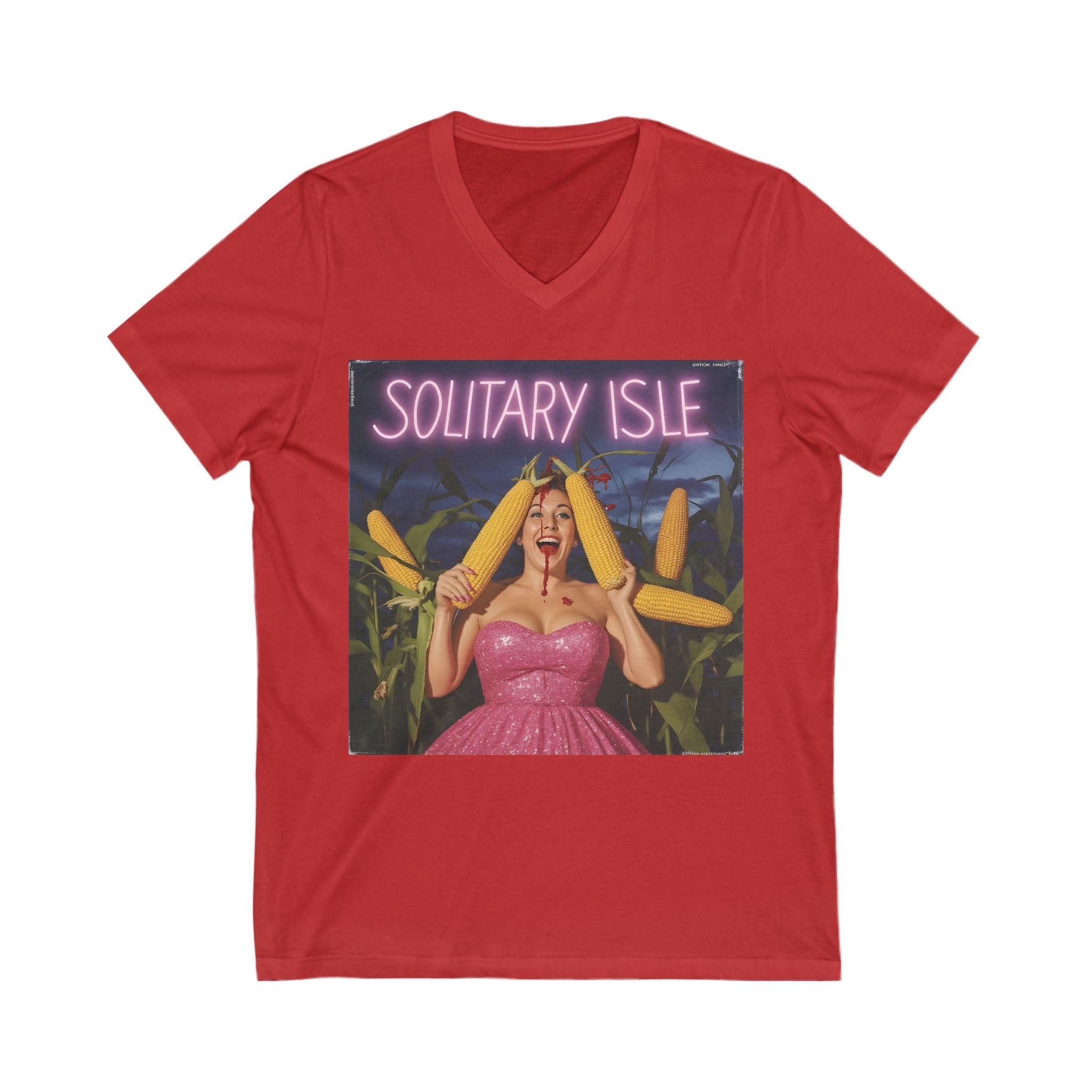 V-Neck T-Shirt | SOLITARY ISLE CORN