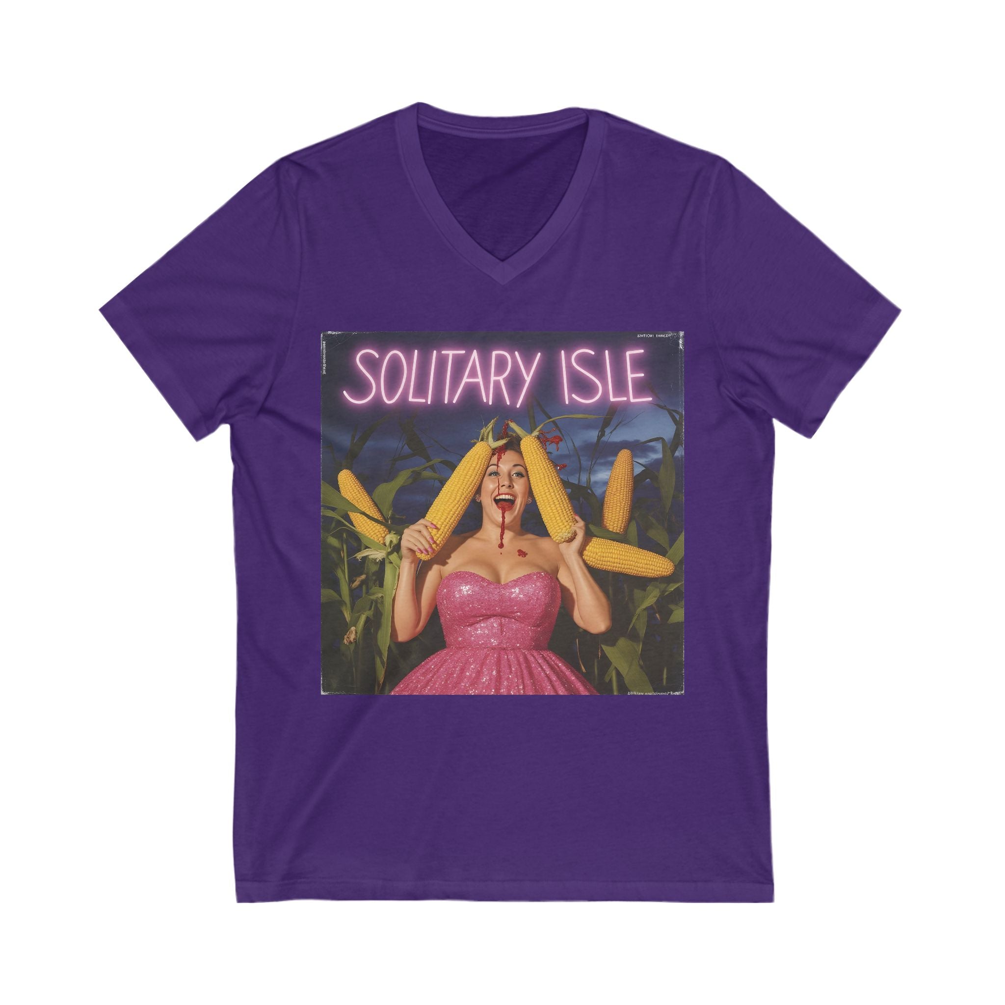 V-Neck T-Shirt | SOLITARY ISLE CORN