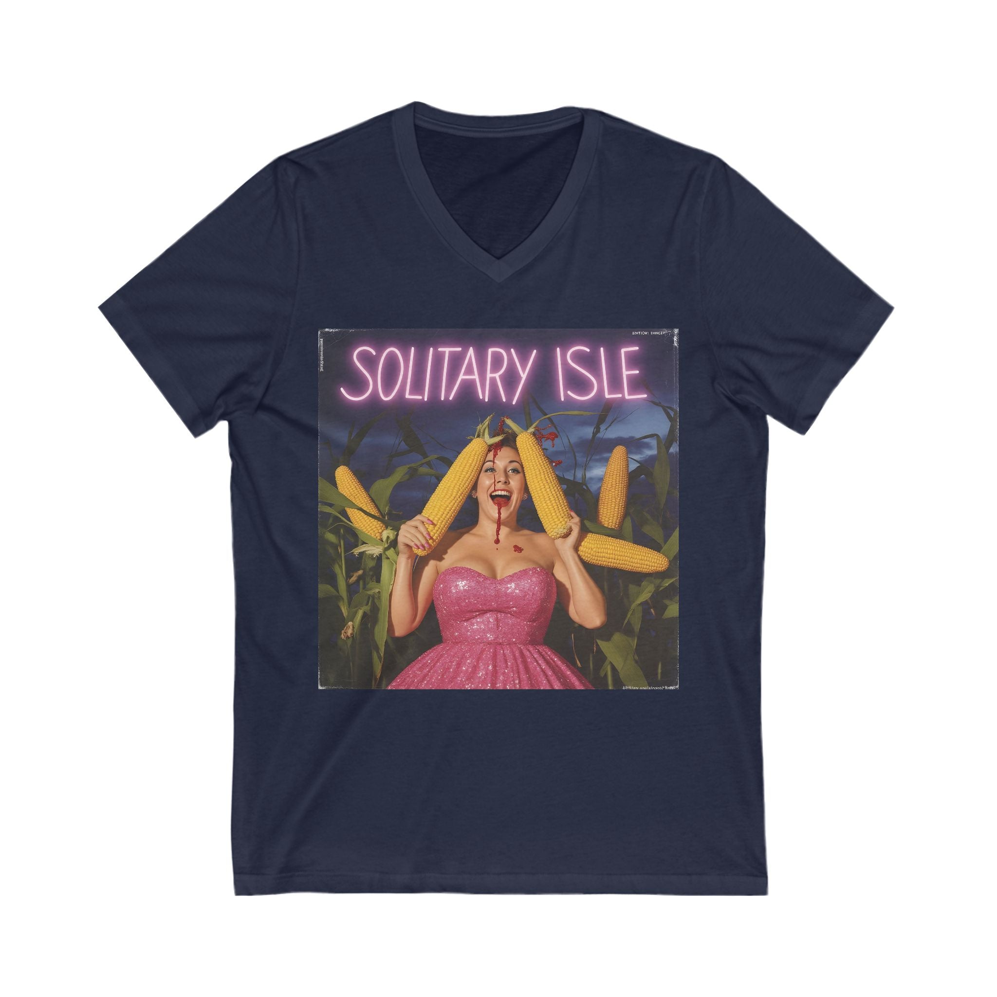 V-Neck T-Shirt | SOLITARY ISLE CORN
