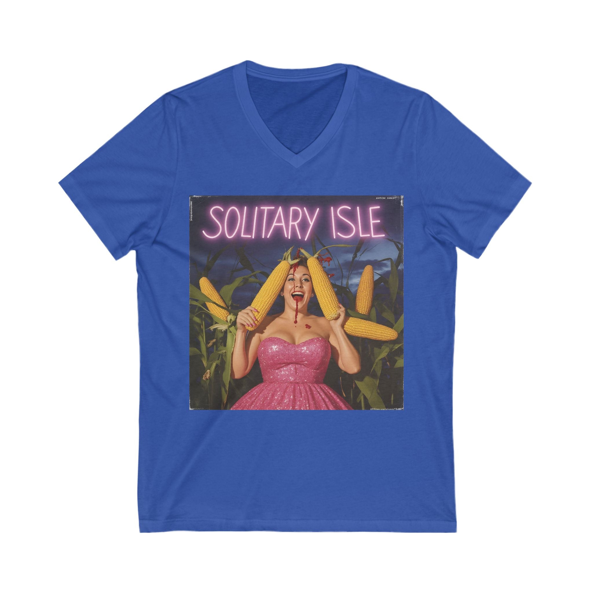 V-Neck T-Shirt | SOLITARY ISLE CORN