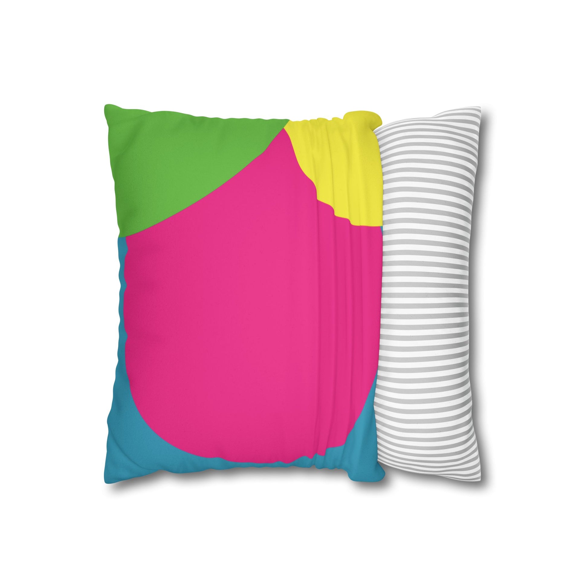 Pillow Case | Faux Suede | Color War