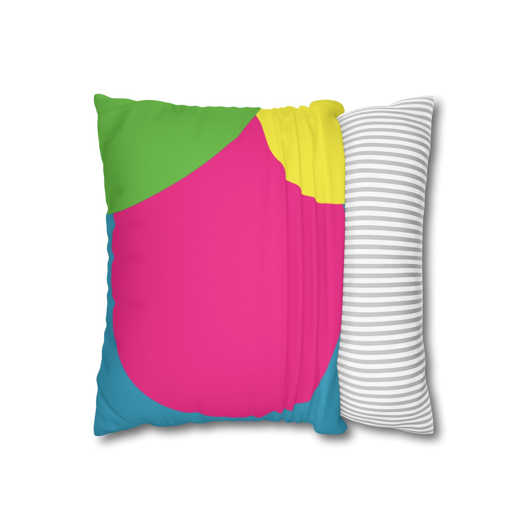 Pillow Case | Faux Suede | Color War