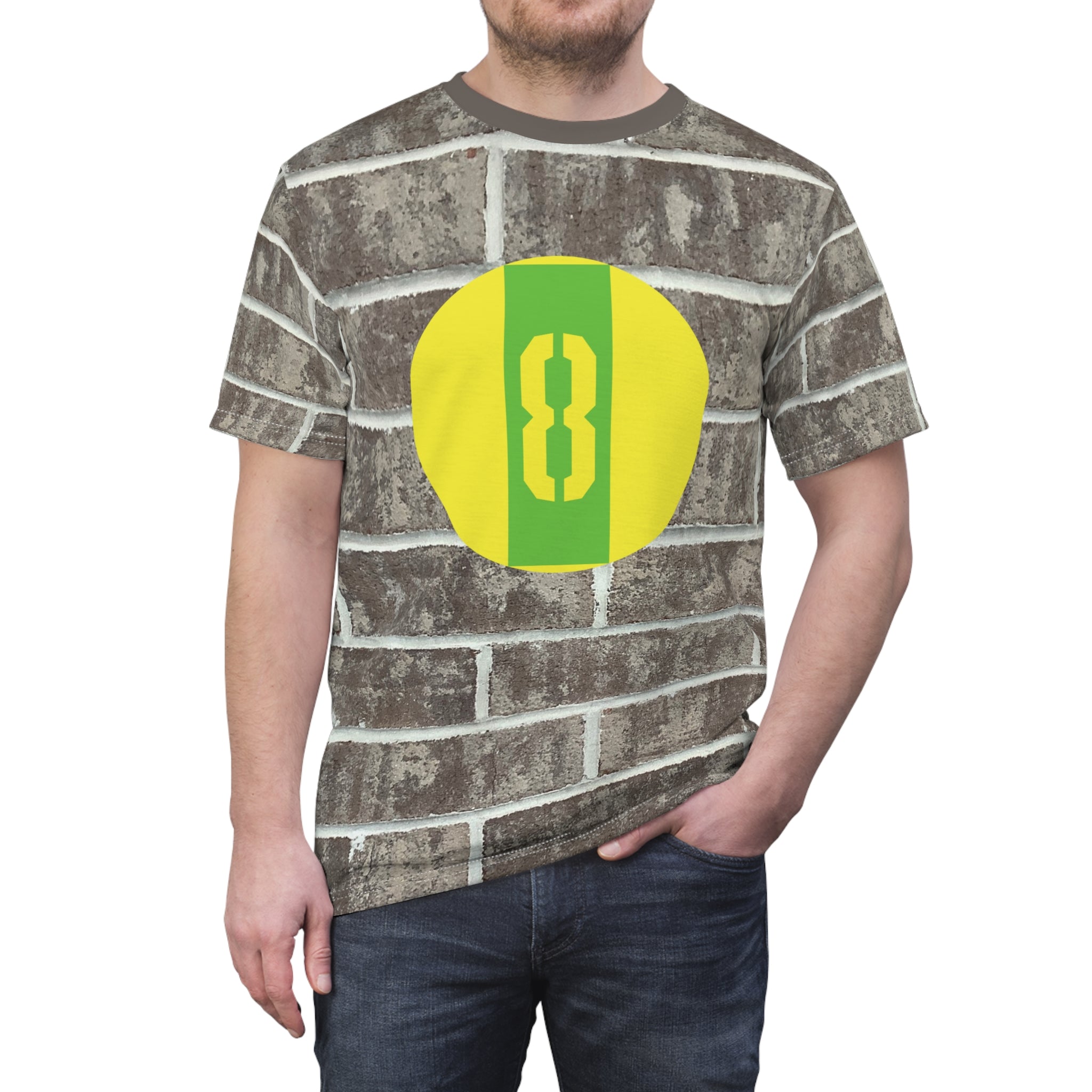 AOP Shirt | Brick Road 8 | Green