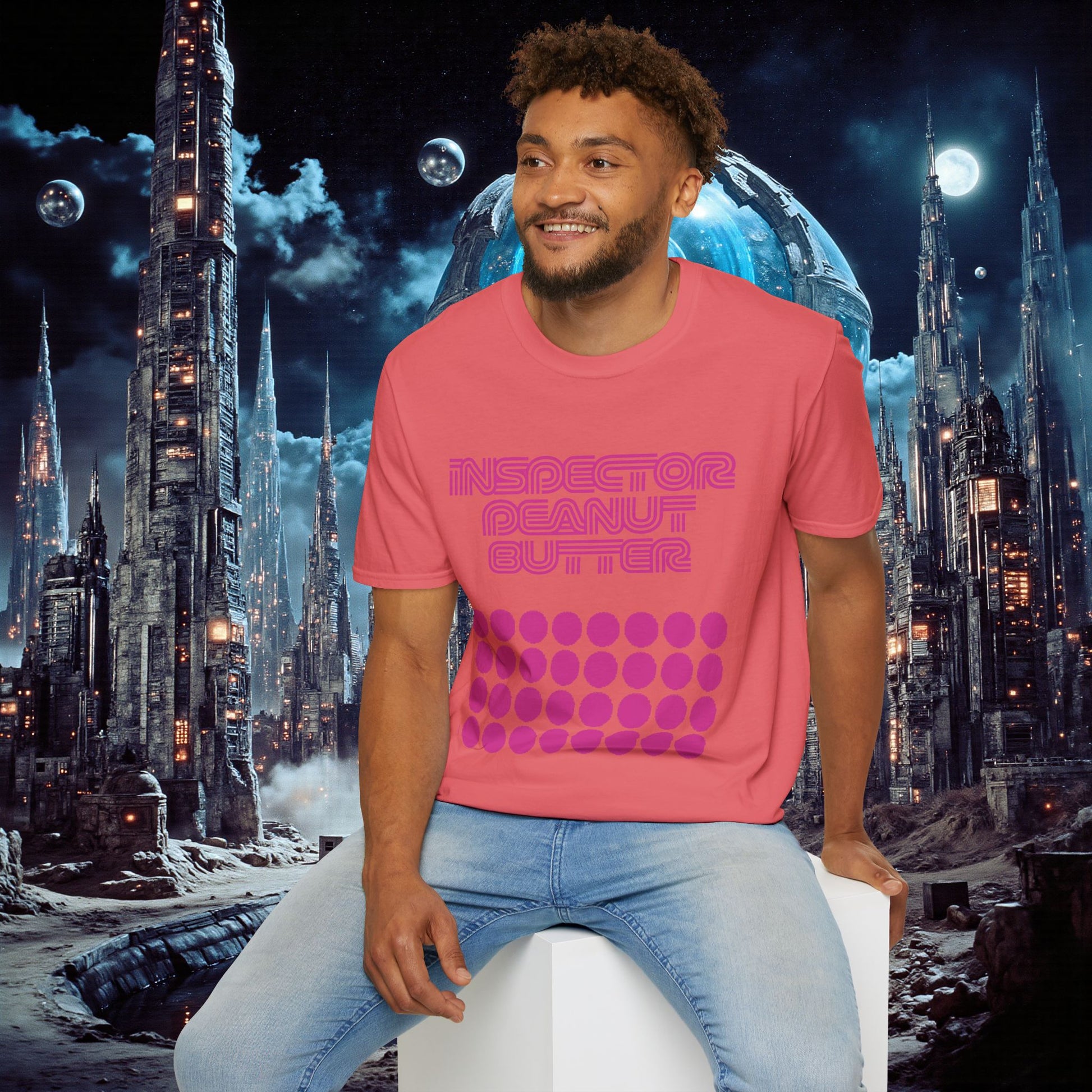 T-Shirt | Inspector Peanut Butter | Pink