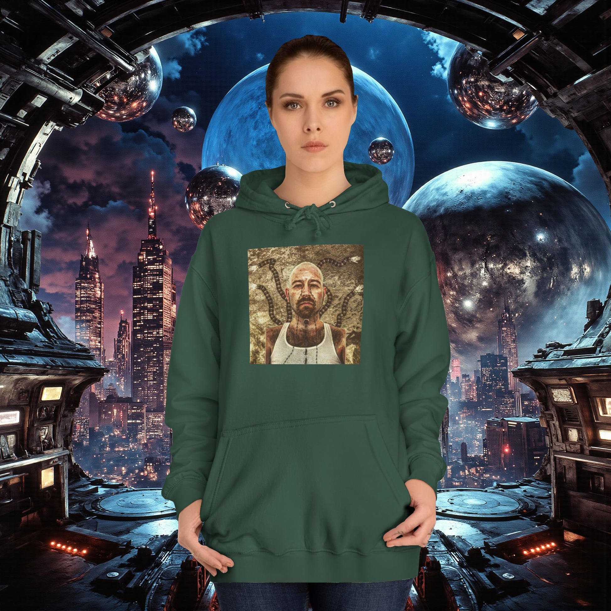 College Hoodie | The End | I Am Adrammelech
