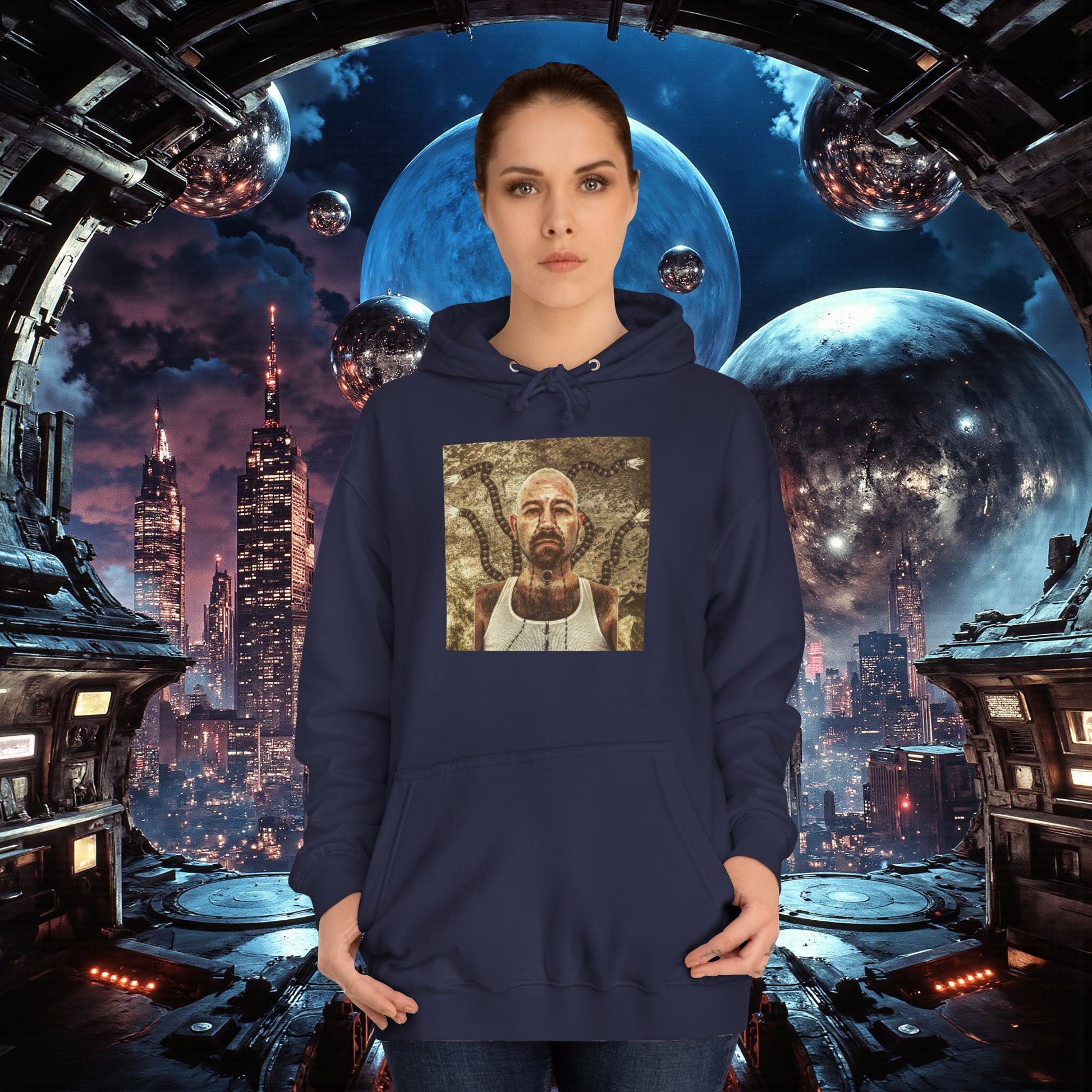 College Hoodie | The End | I Am Adrammelech