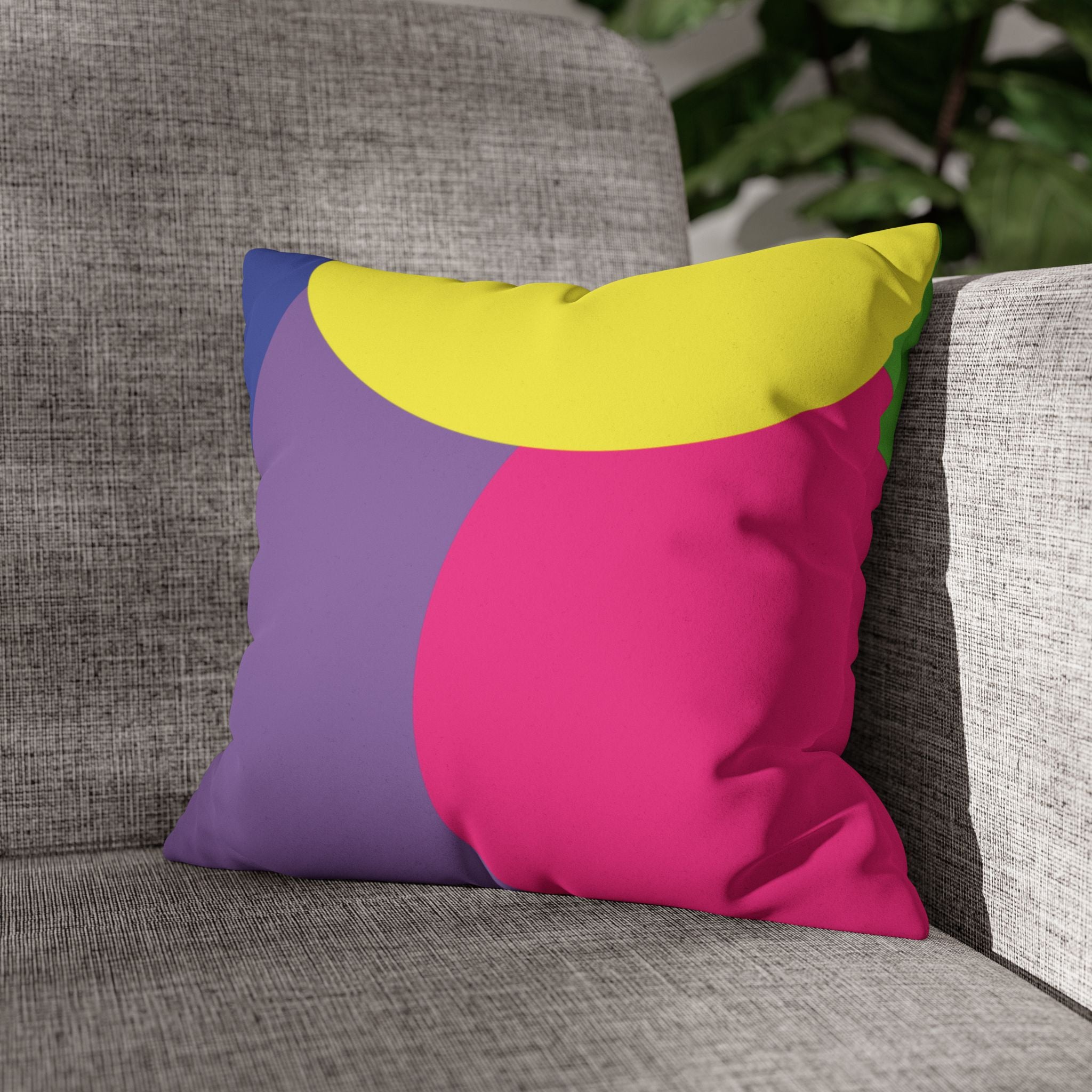 Pillow Case | Faux Suede | Color War