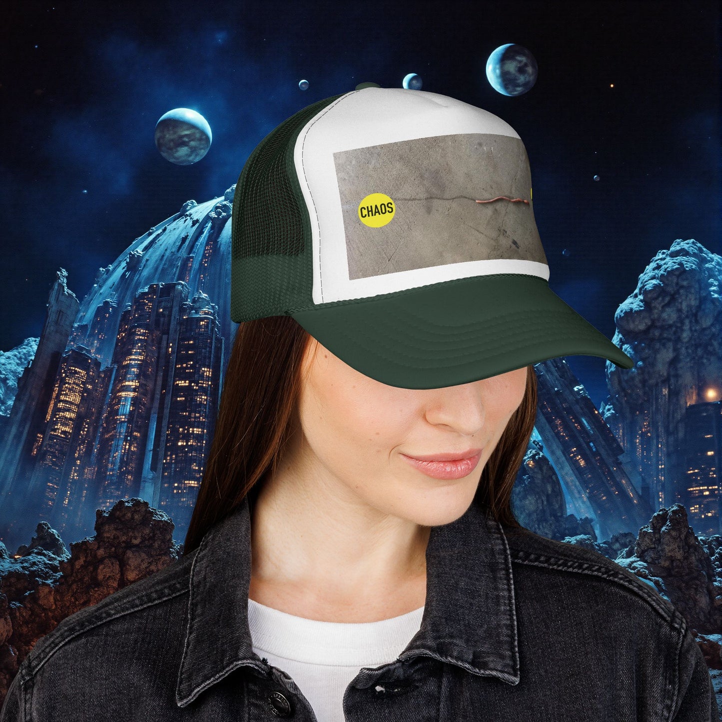 Trucker Hat | Control The Chaos Control The Worm