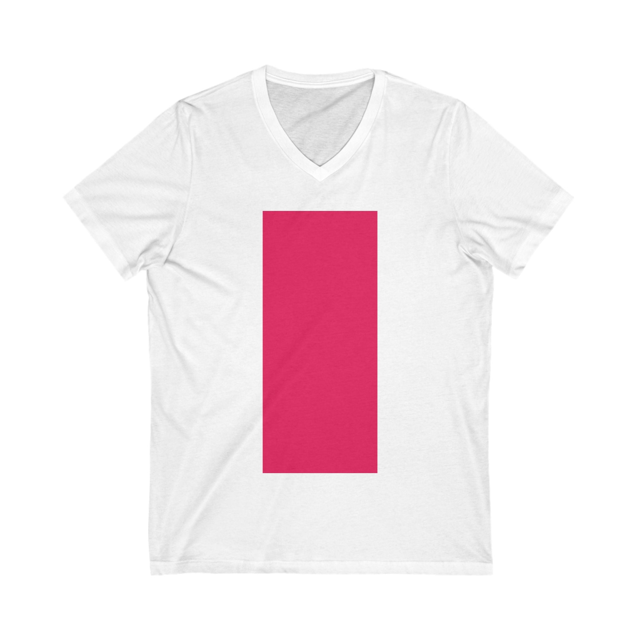 V-Neck T-Shirt | Pink