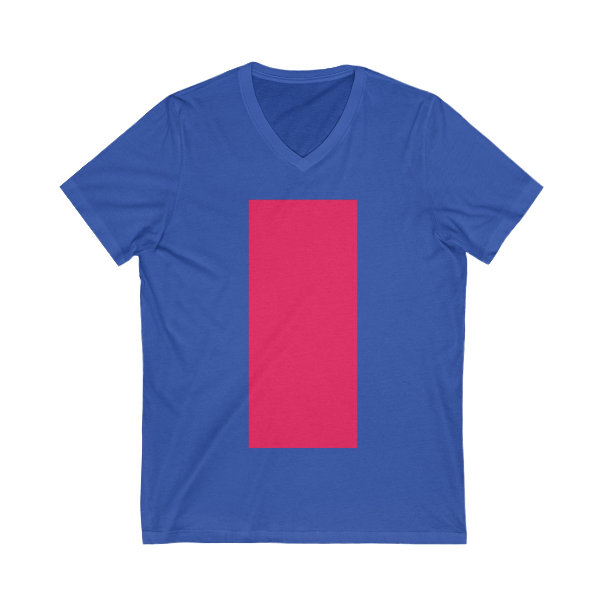 V-Neck T-Shirt | Pink